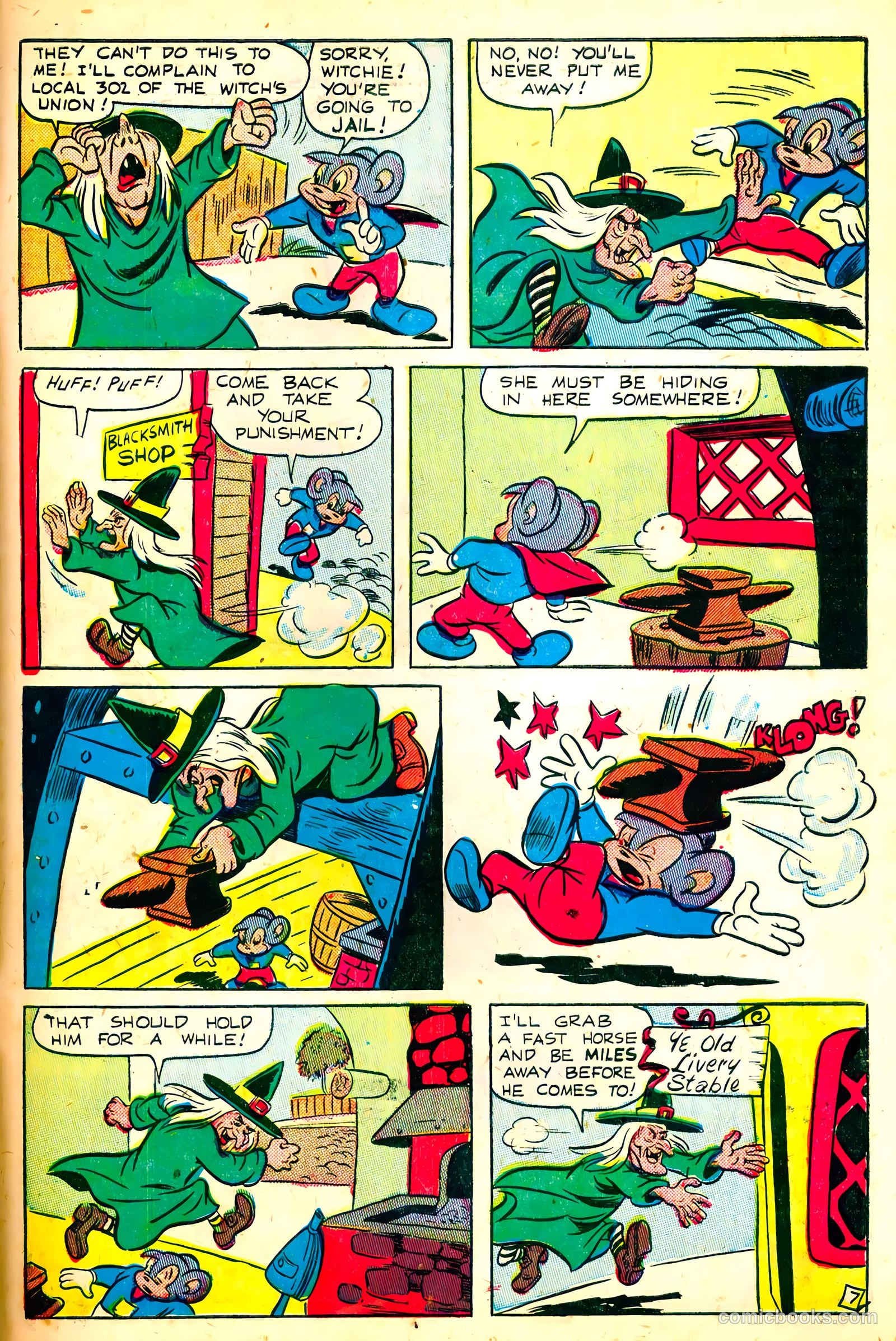 Coo Coo, the Bird Brain #58 (1951, Animated Cartoons, Inc.) — page 31 of 36