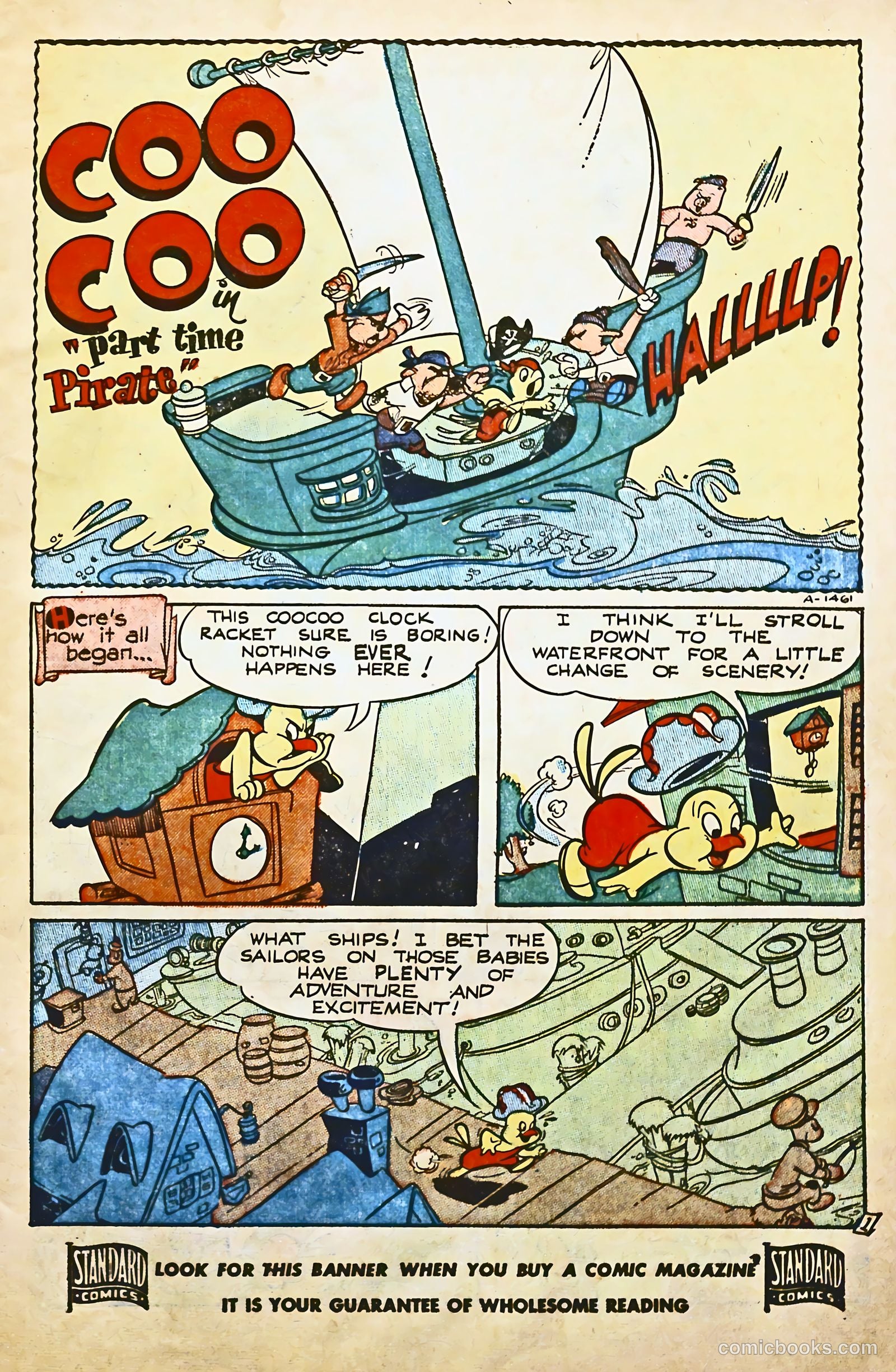 Coo Coo, the Bird Brain #59 (1951) — page 3 of 36