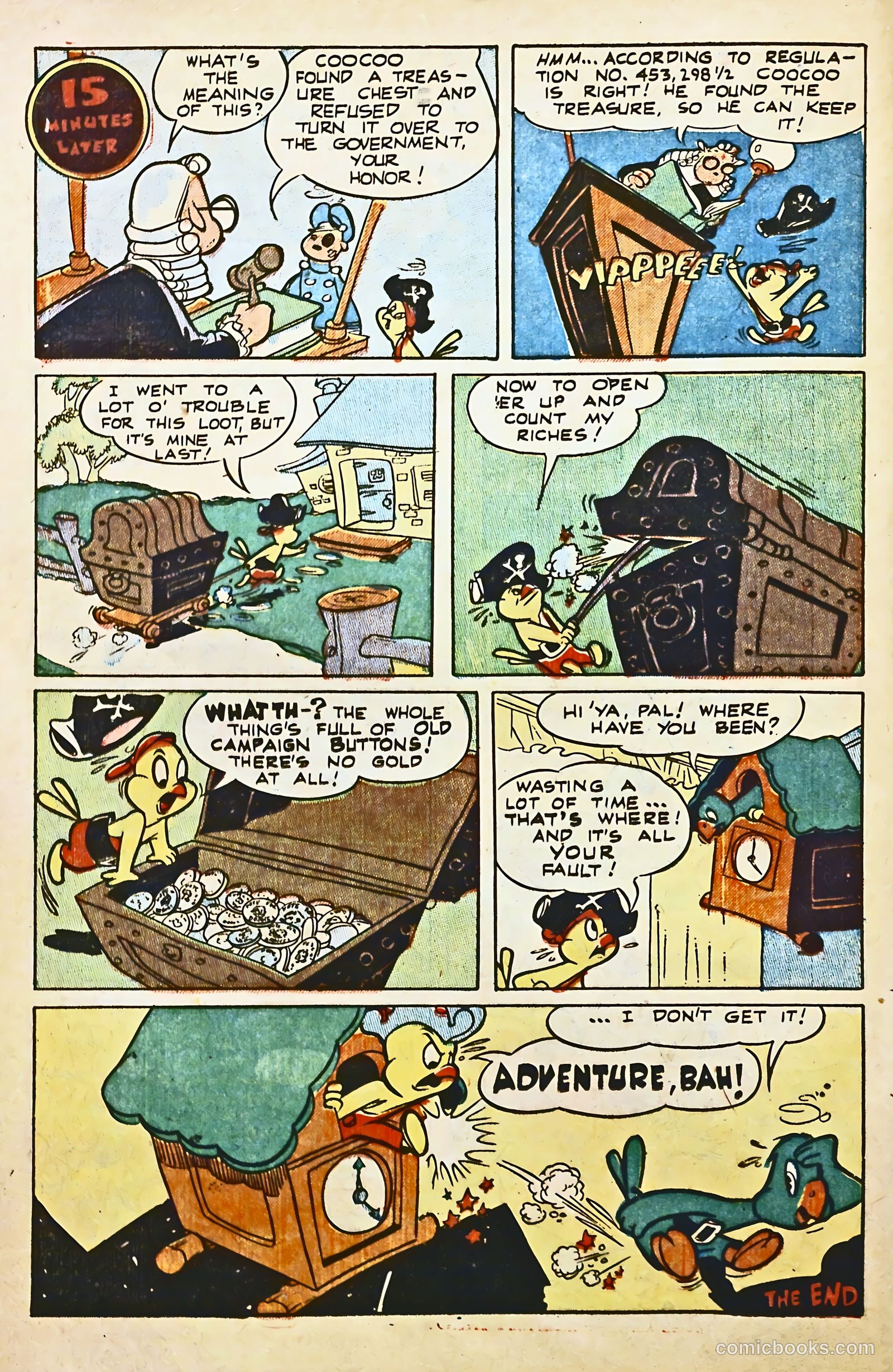Coo Coo, the Bird Brain #59 (1951) — page 16 of 36