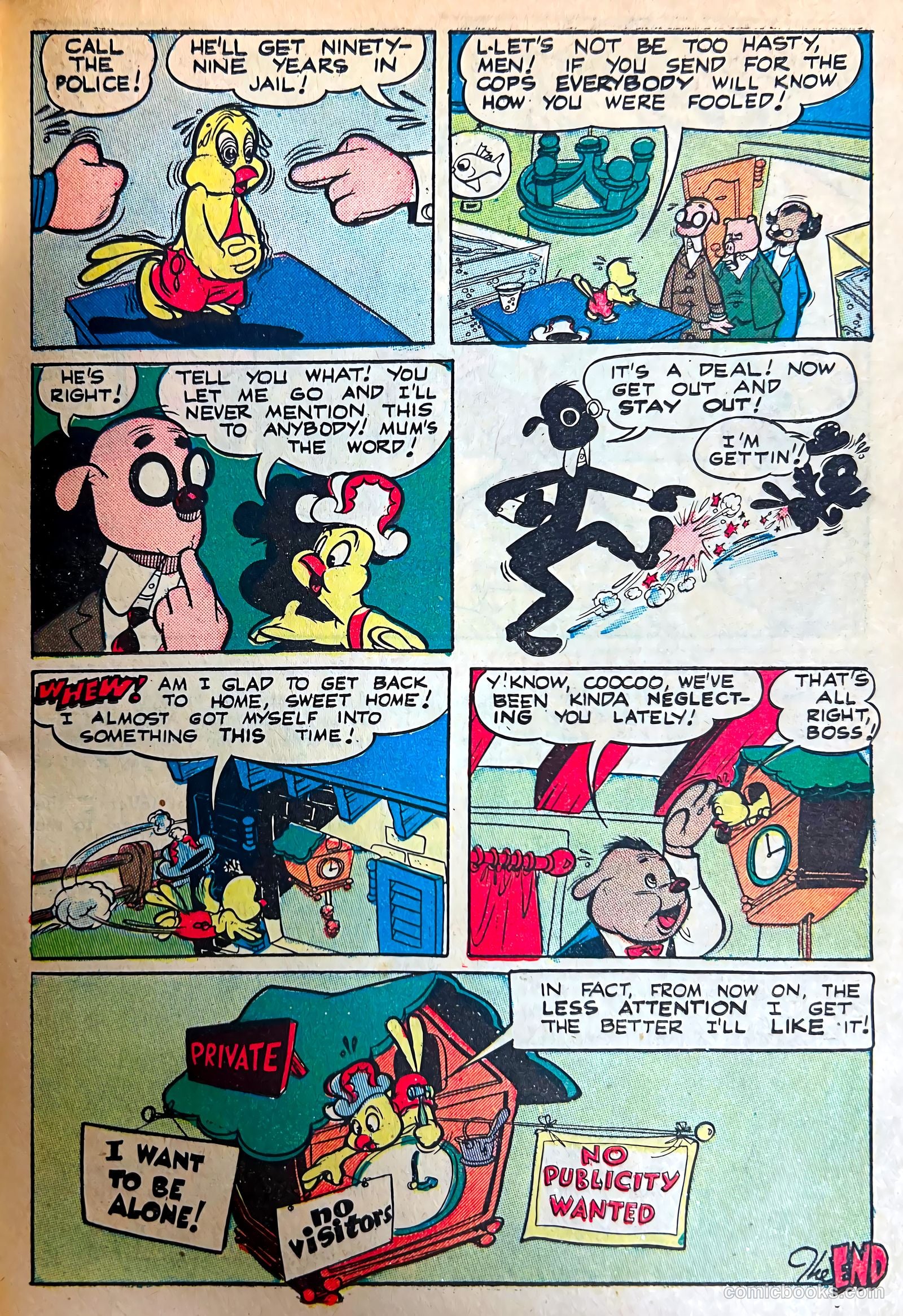 Coo Coo, the Bird Brain #60 (1951) — page 23 of 36