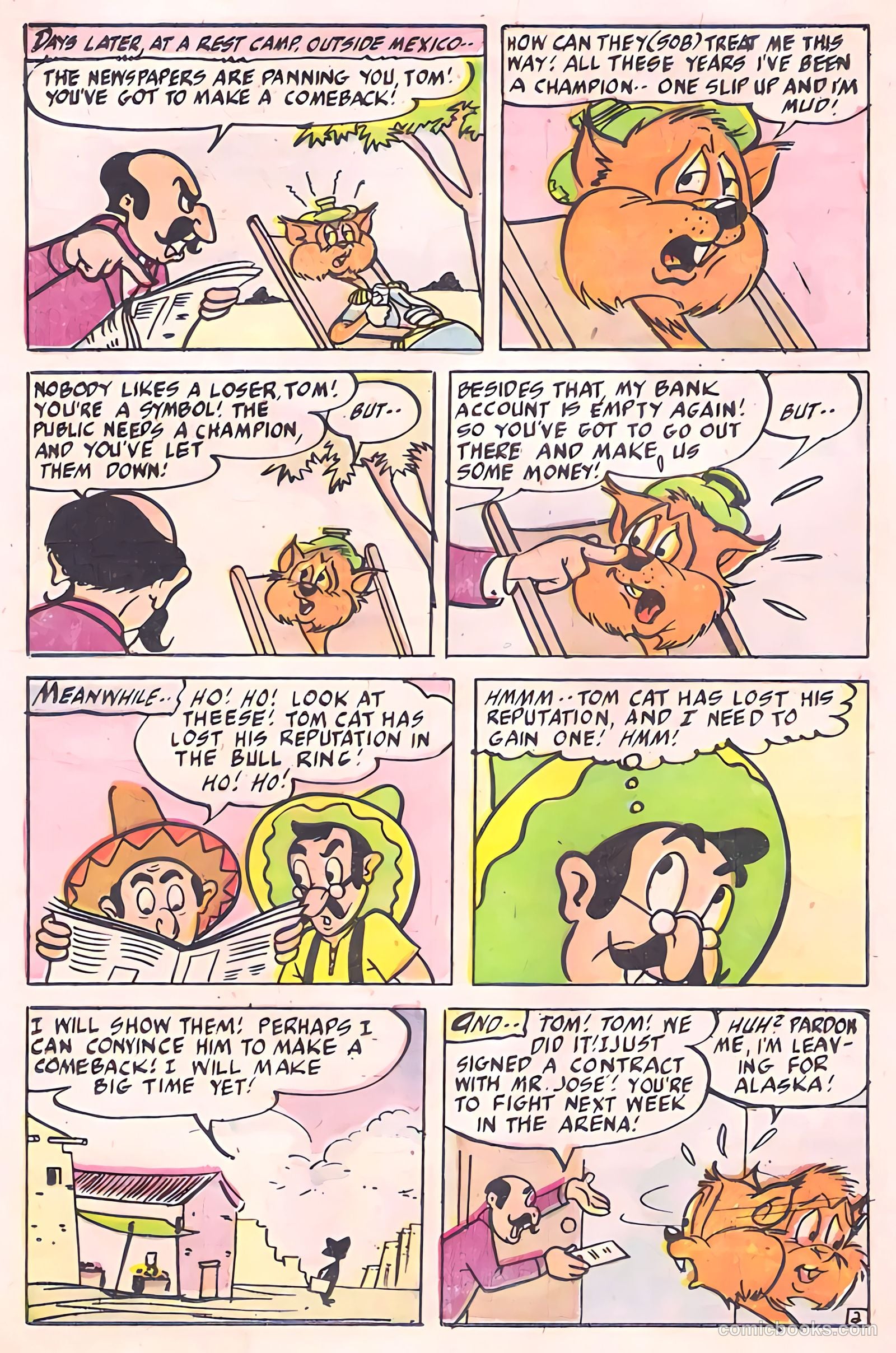 Cosmo Cat #2 (1959) — page 12