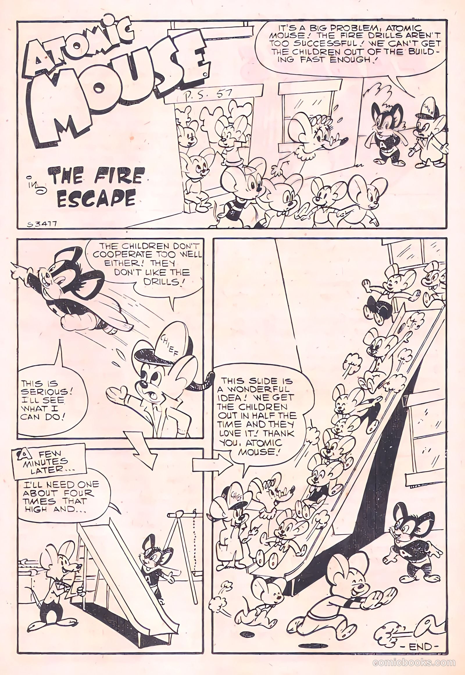 Cosmo Cat #2 (1959) — page 17