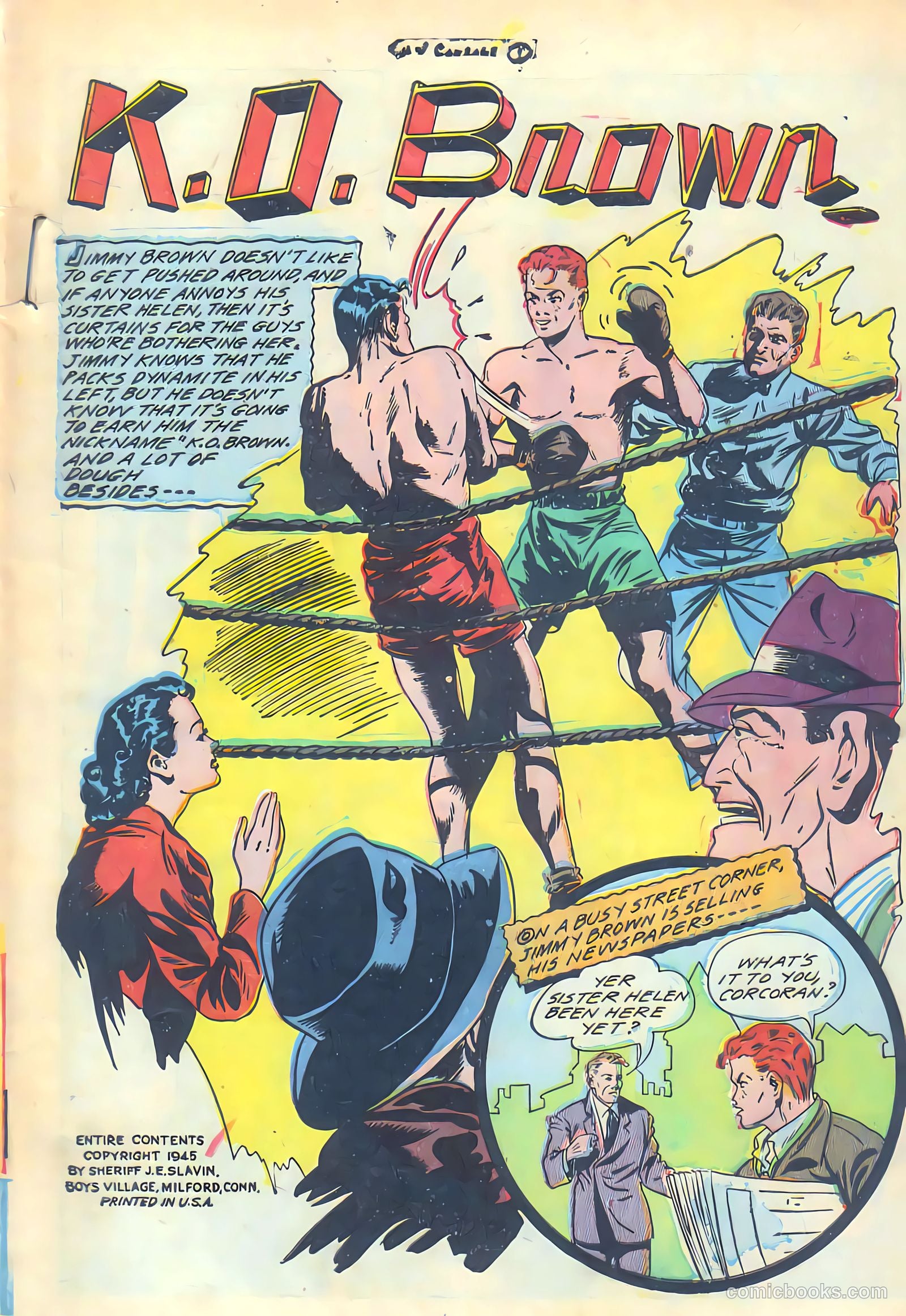 Courage Comics #2 (1945) — page 3