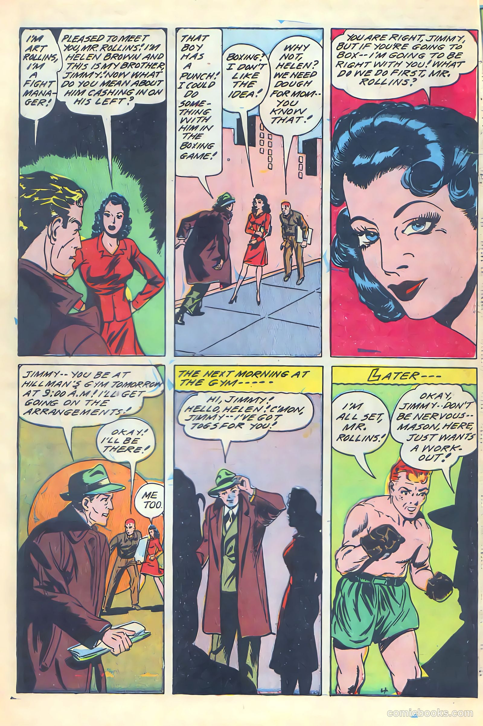 Courage Comics #2 (1945) — page 6