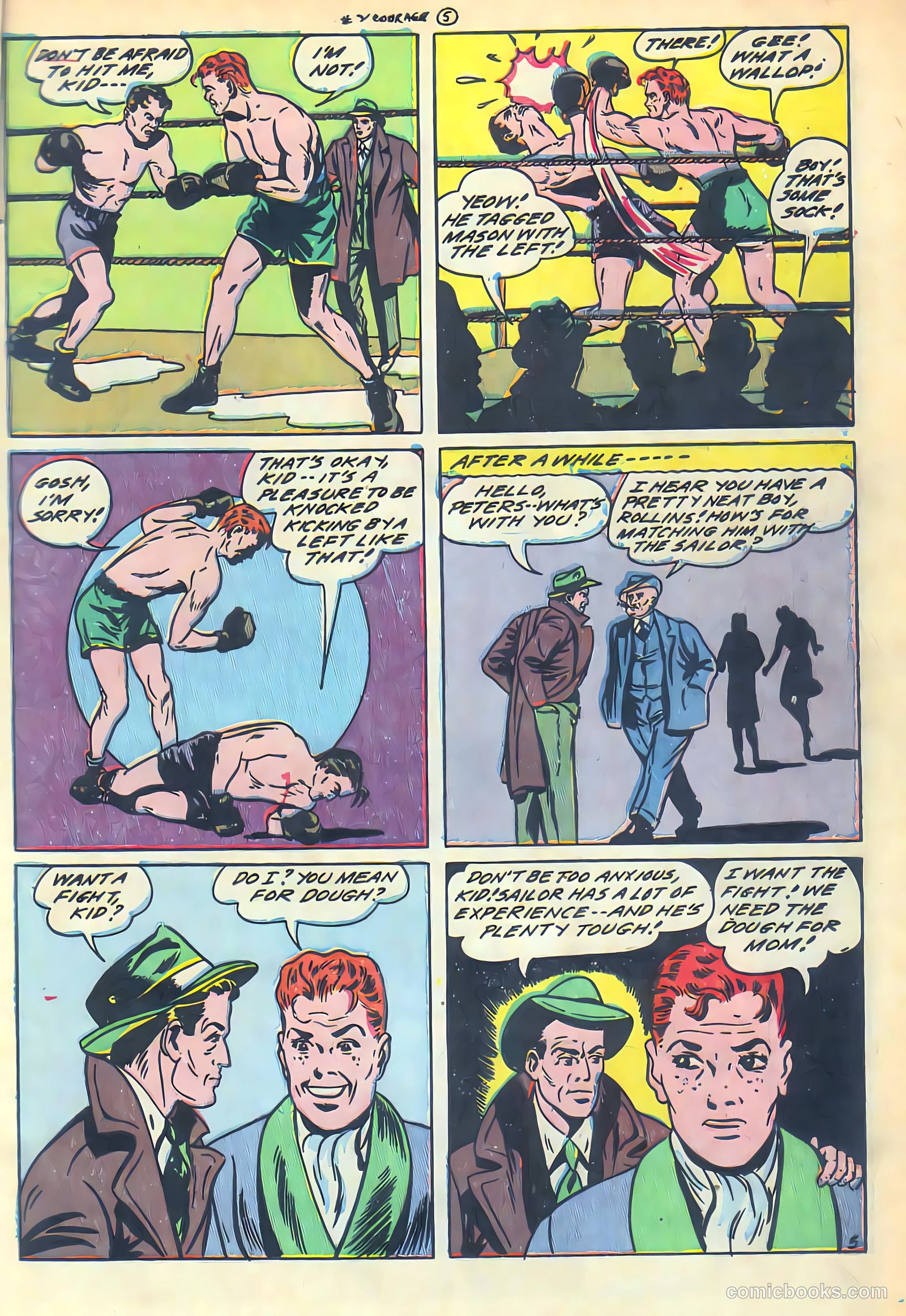 Courage Comics #2 (1945) — page 7