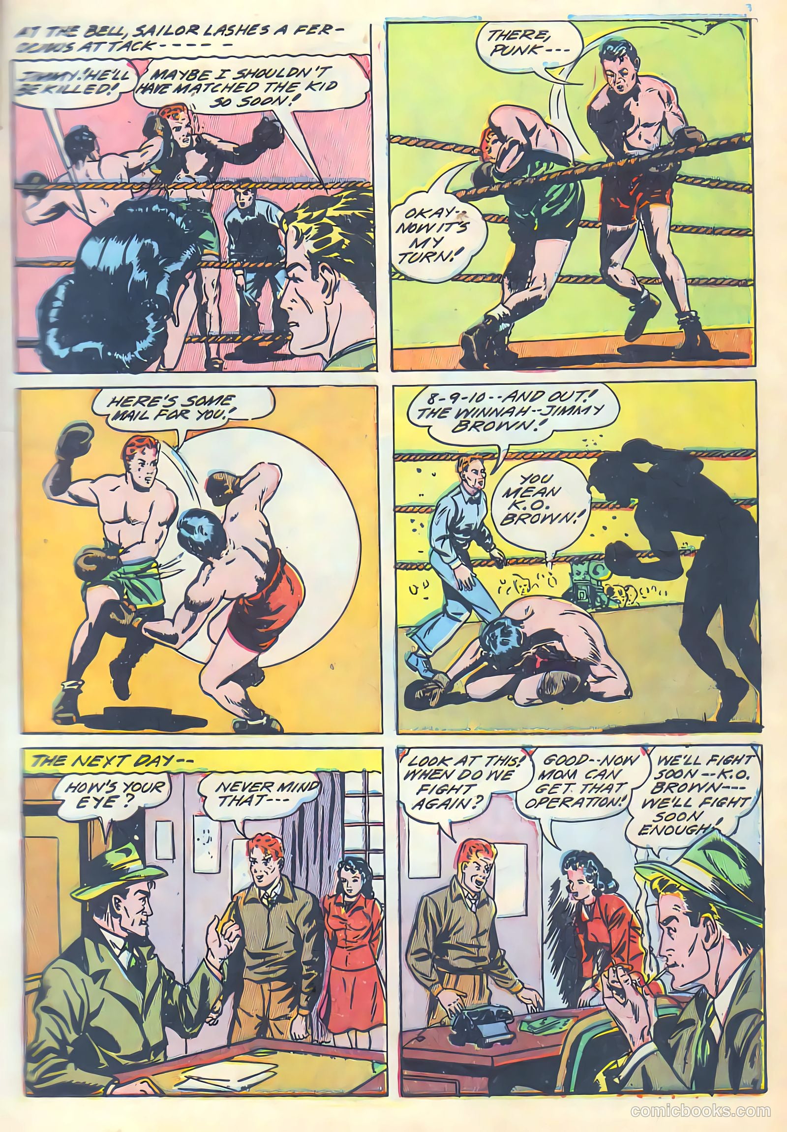 Courage Comics #2 (1945) — page 9