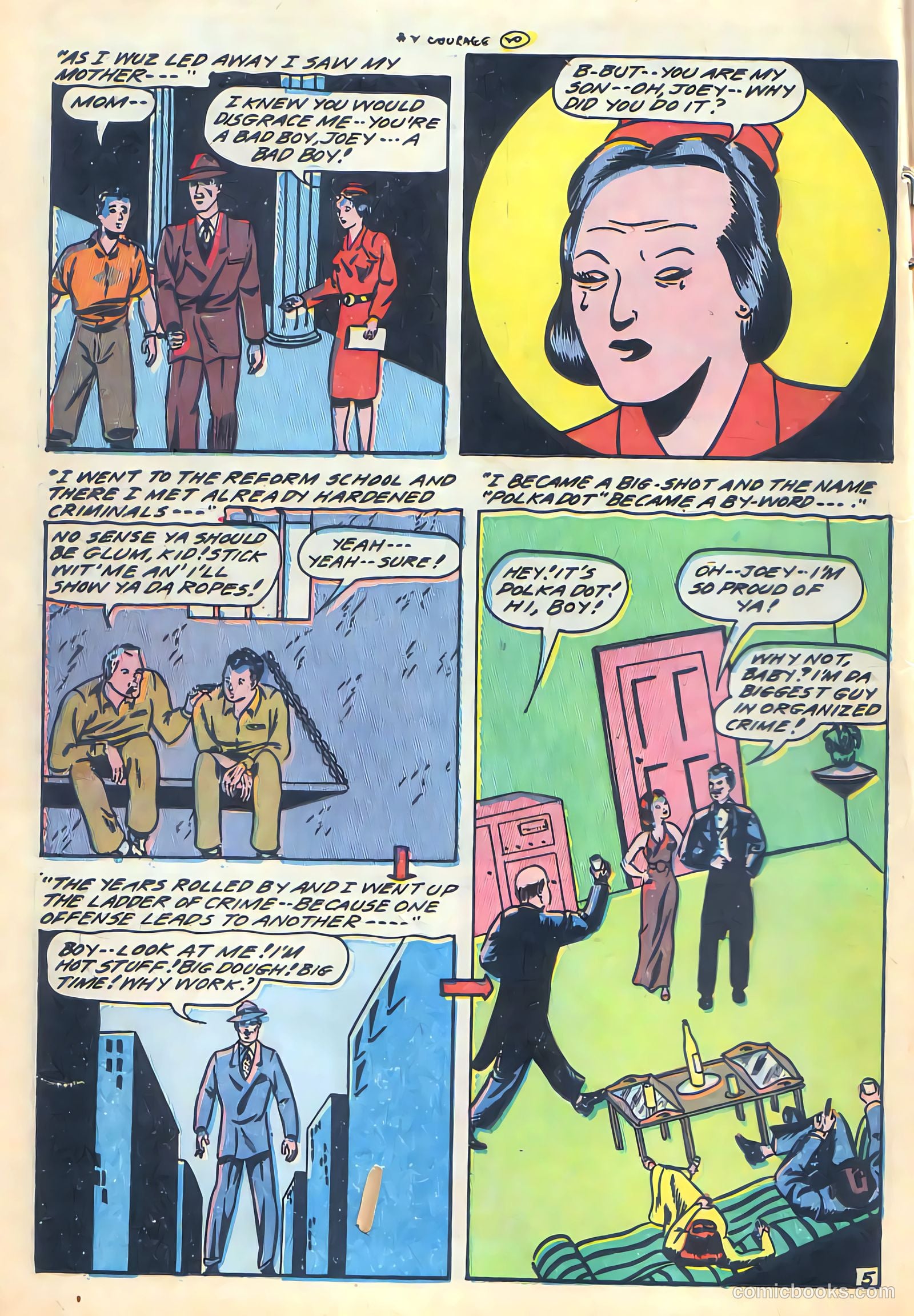 Courage Comics #2 (1945) — page 22