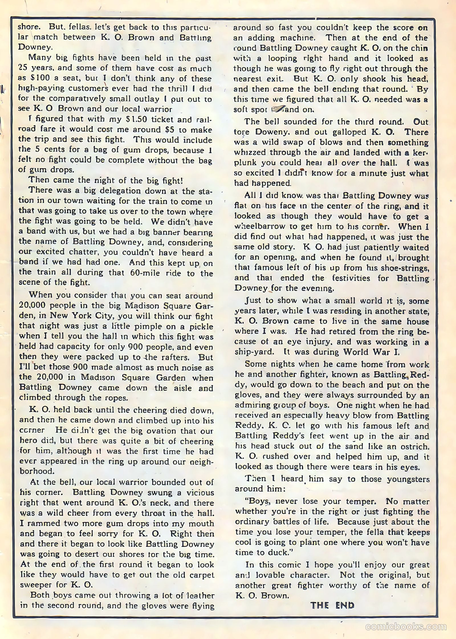 Courage Comics #2 (1945) — page 25