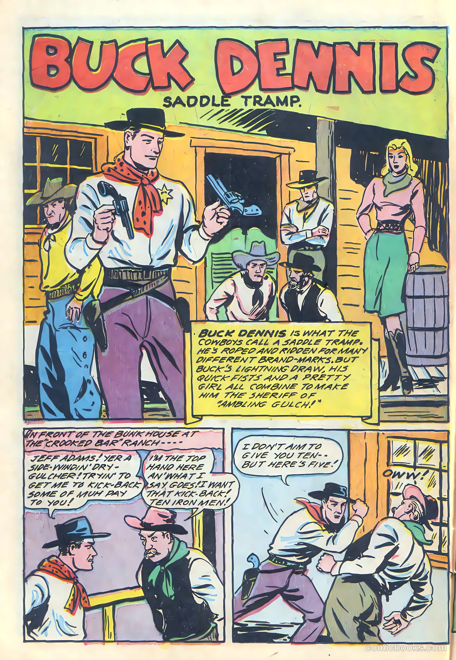 Courage Comics #2 (1945) — page 38