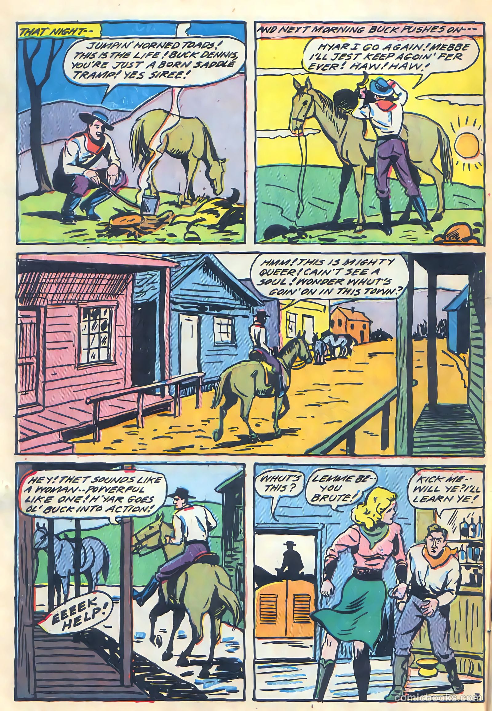 Courage Comics #2 (1945) — page 40