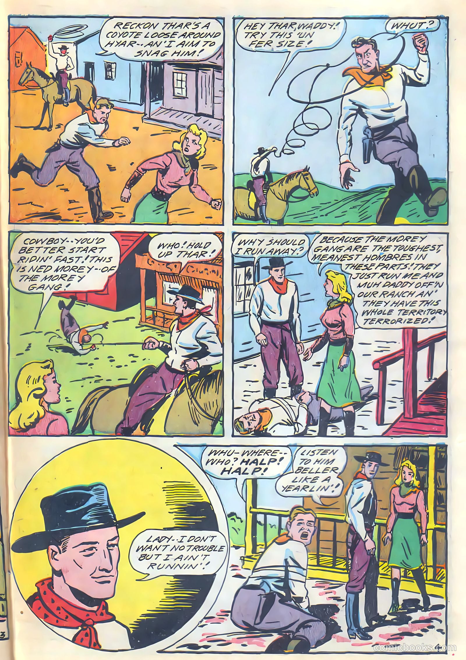 Courage Comics #2 (1945) — page 41