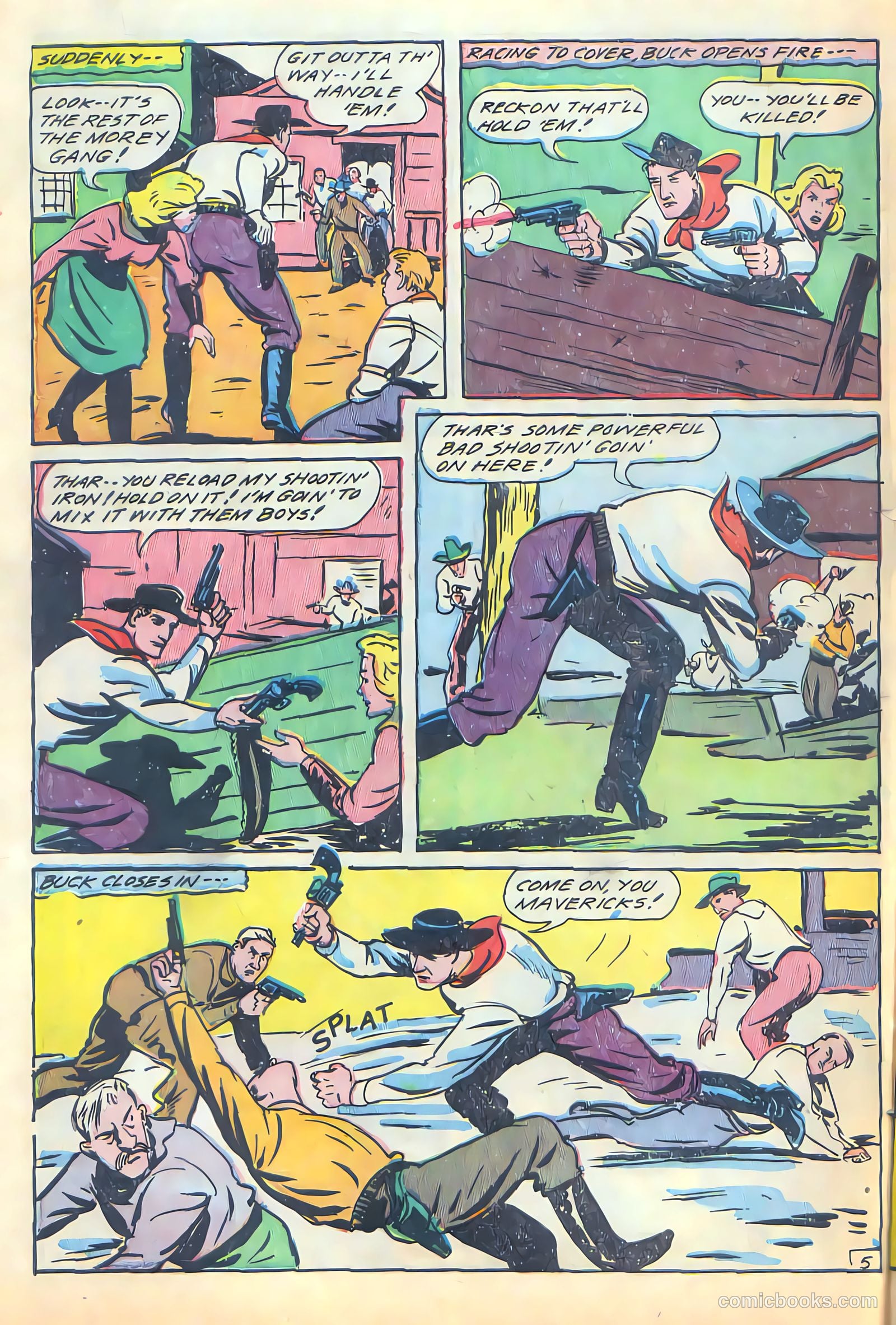 Courage Comics #2 (1945) — page 42