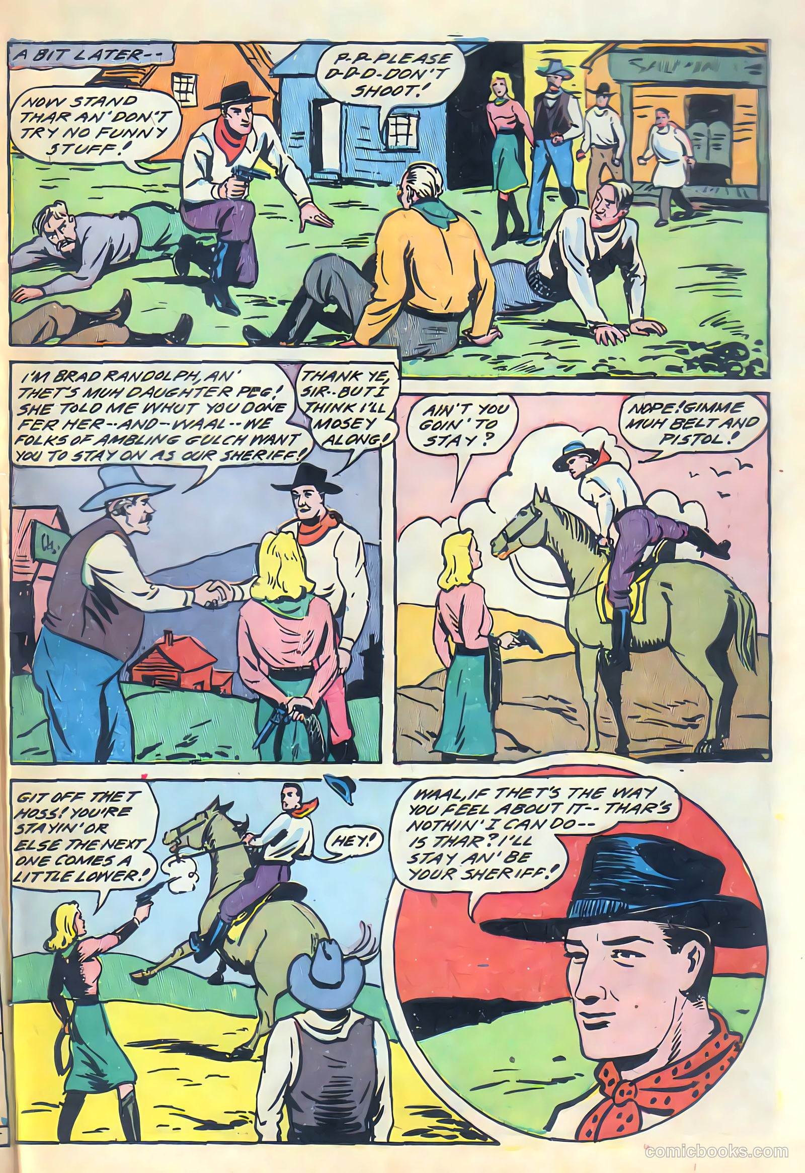 Courage Comics #2 (1945) — page 43