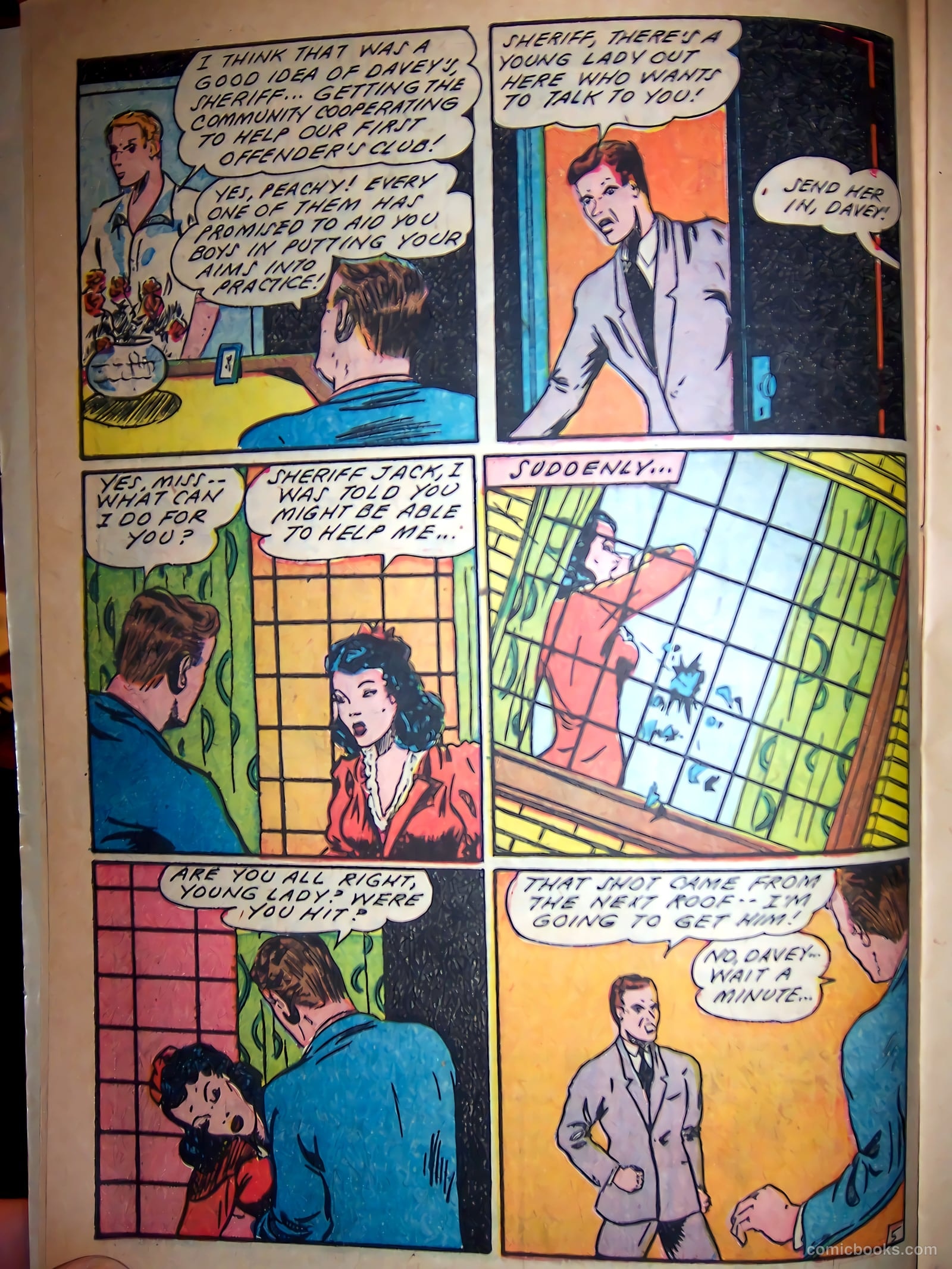 Courage Comics #77 (1945) — page 16