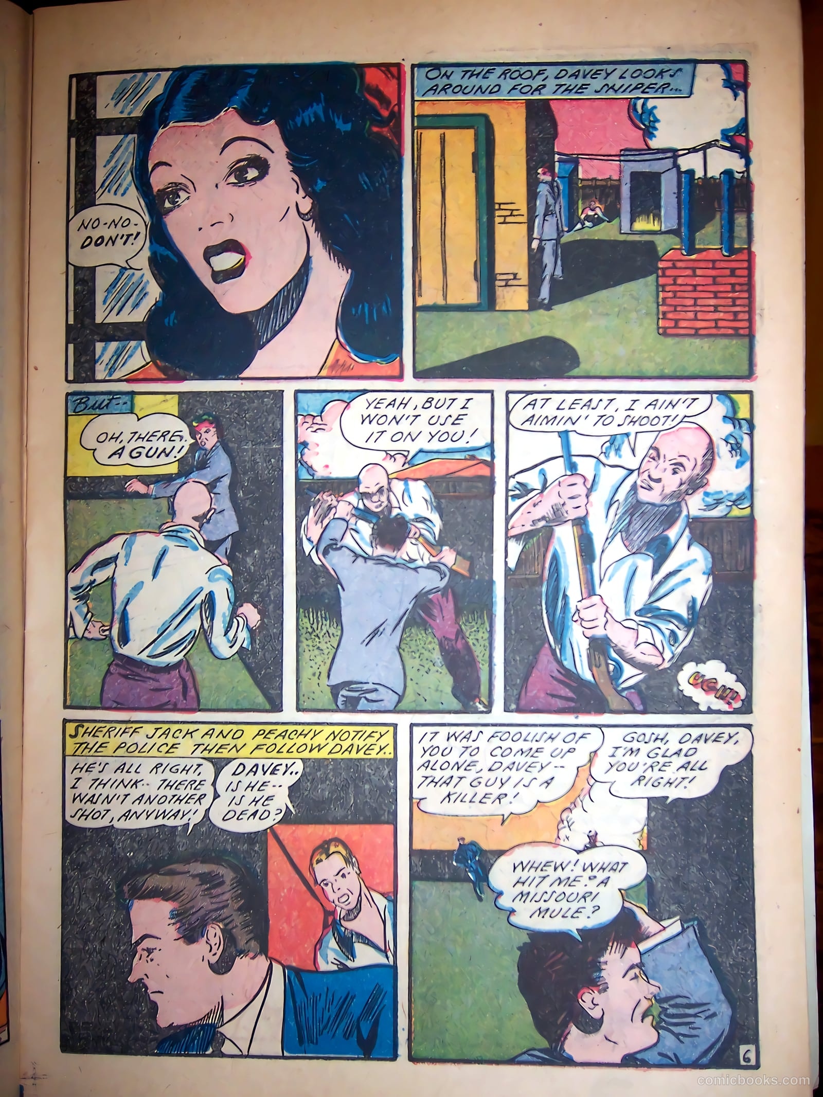 Courage Comics #77 (1945) — page 17
