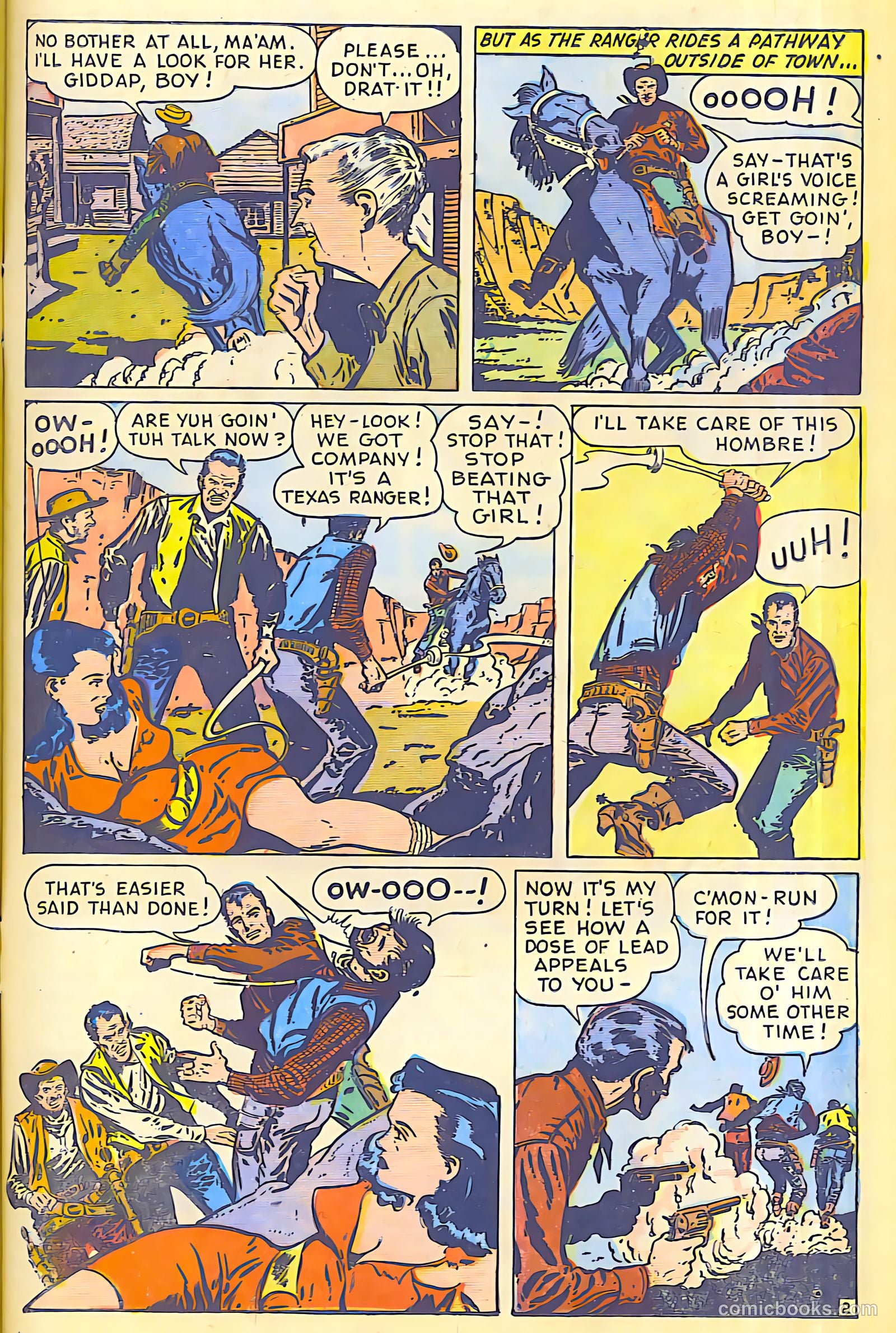 Cow Puncher Comics #4 (1948) — page 13 of 30