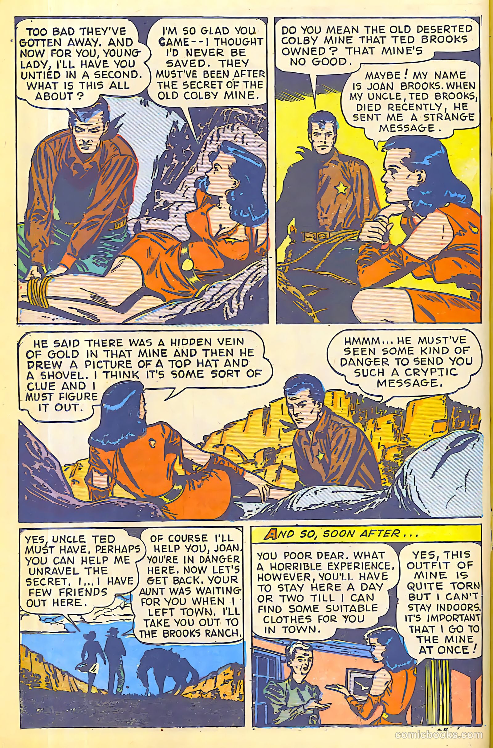 Cow Puncher Comics #4 (1948) — page 14 of 30