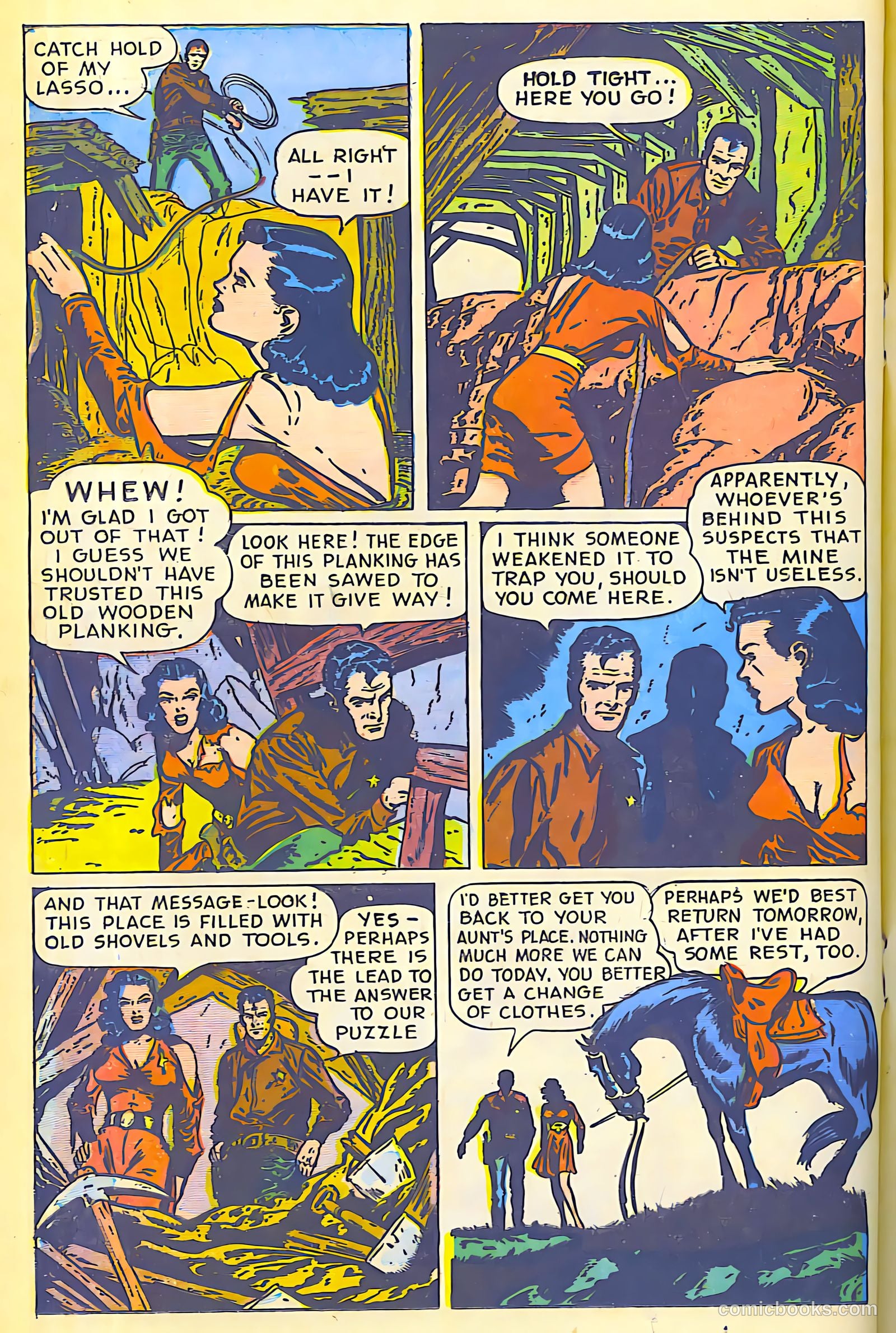 Cow Puncher Comics #4 (1948) — page 16 of 30