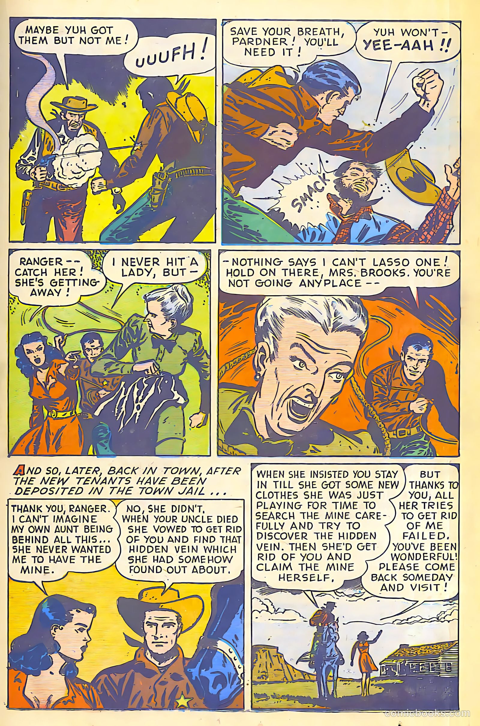 Cow Puncher Comics #4 (1948) — page 19 of 30
