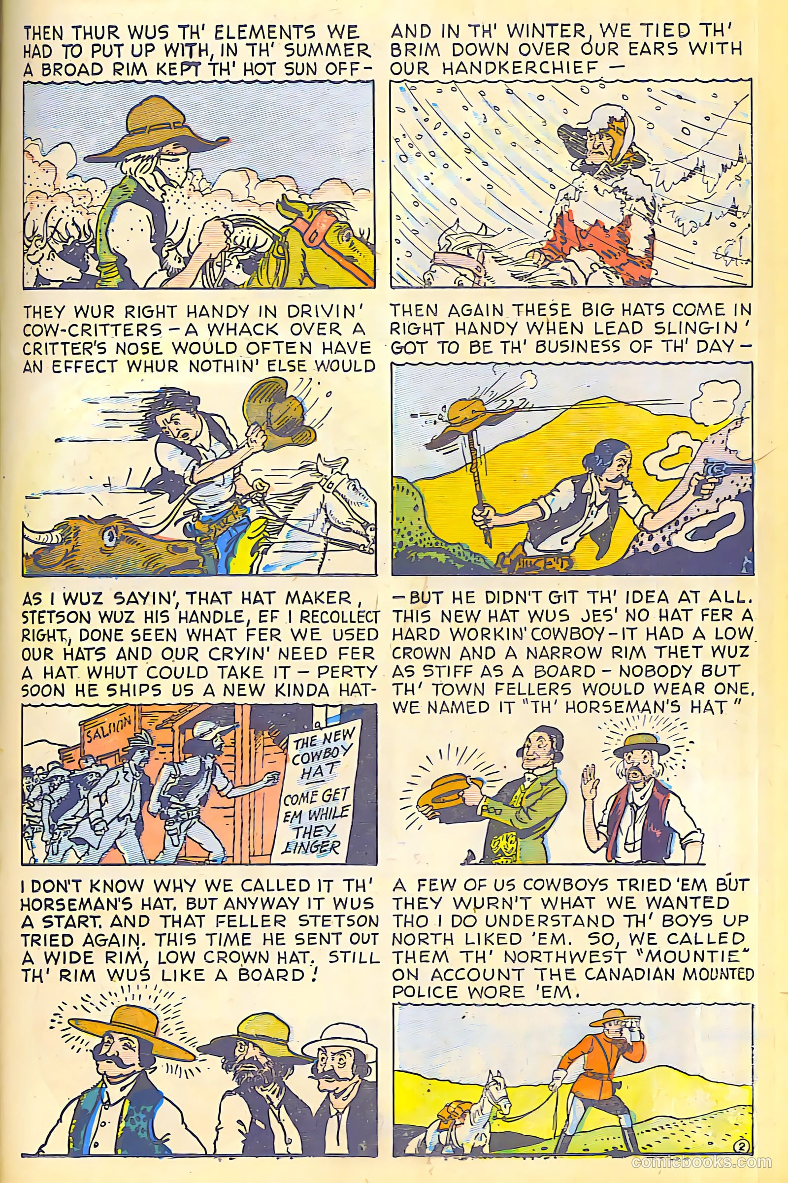 Cow Puncher Comics #4 (1948) — page 21 of 30