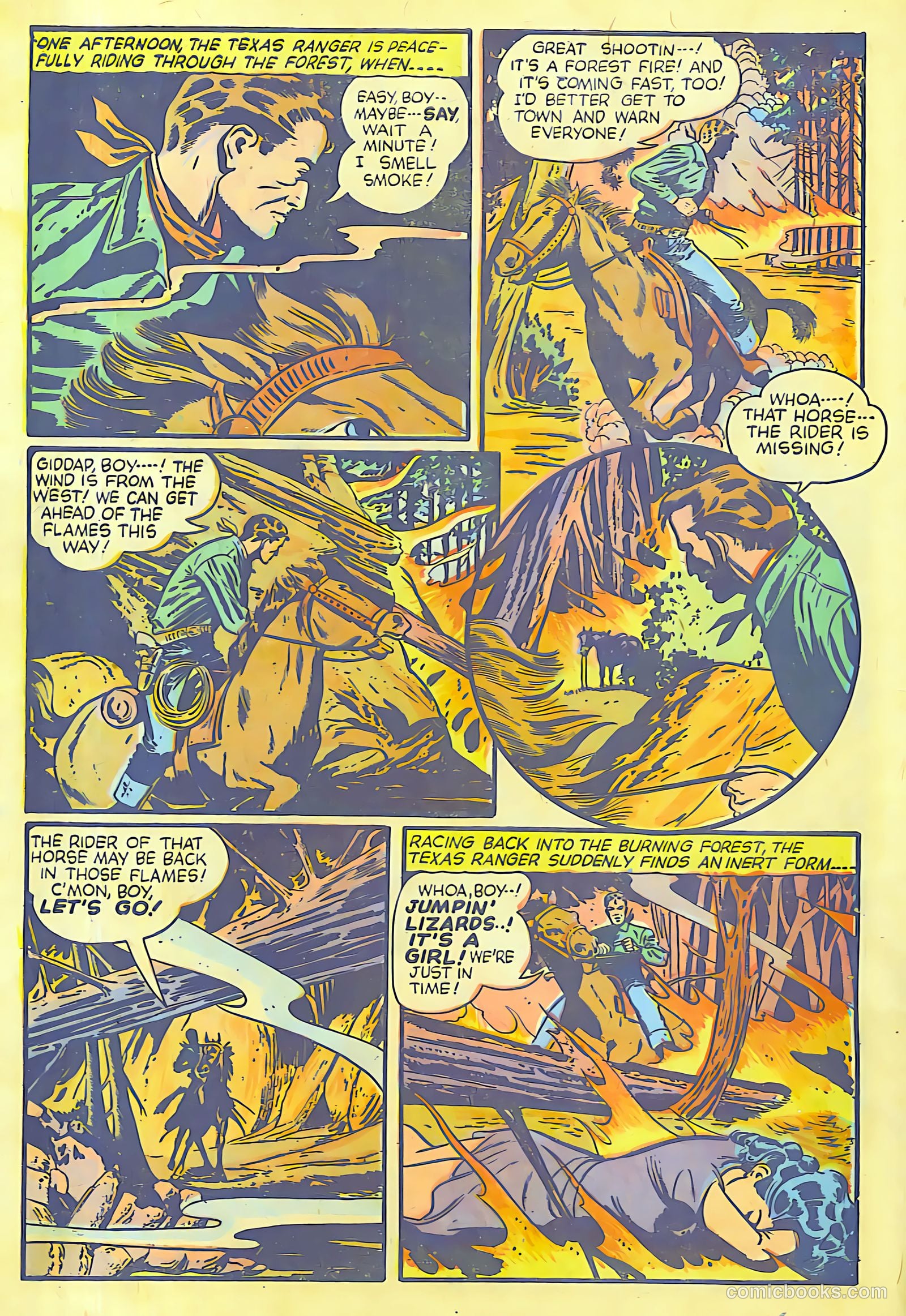 Cow Puncher Comics #5 (1948) — page 3