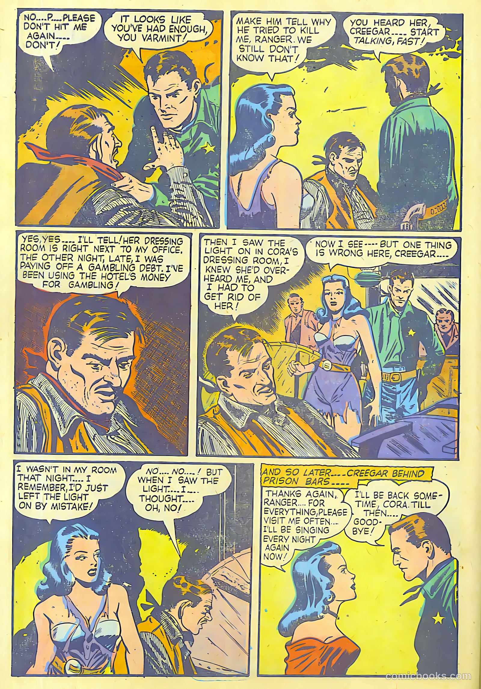 Cow Puncher Comics #5 (1948) — page 9