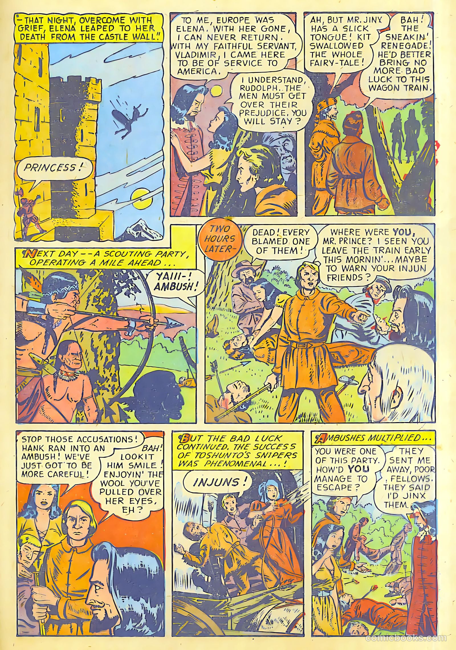 Cow Puncher Comics #5 (1948) — page 14