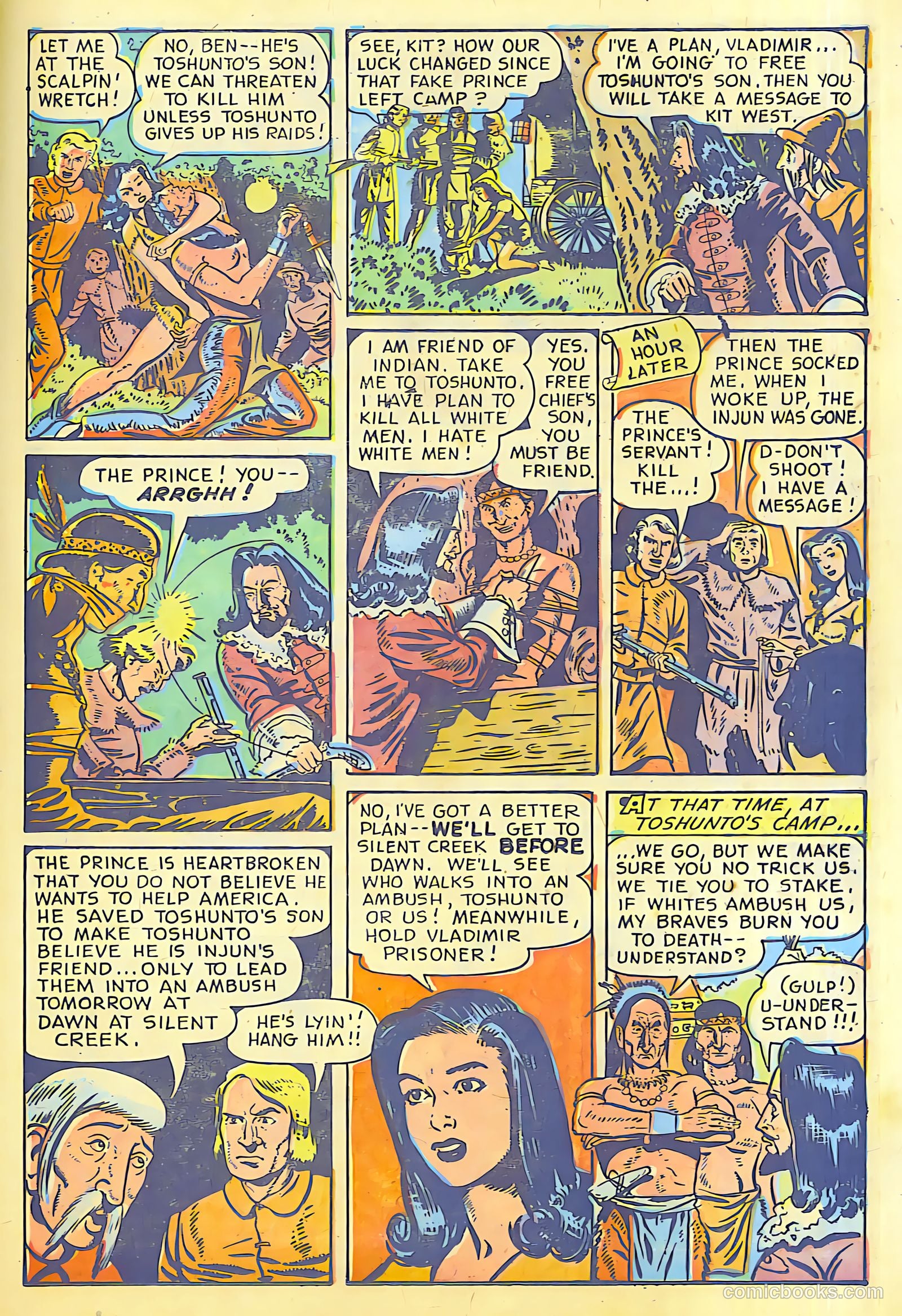 Cow Puncher Comics #5 (1948) — page 16