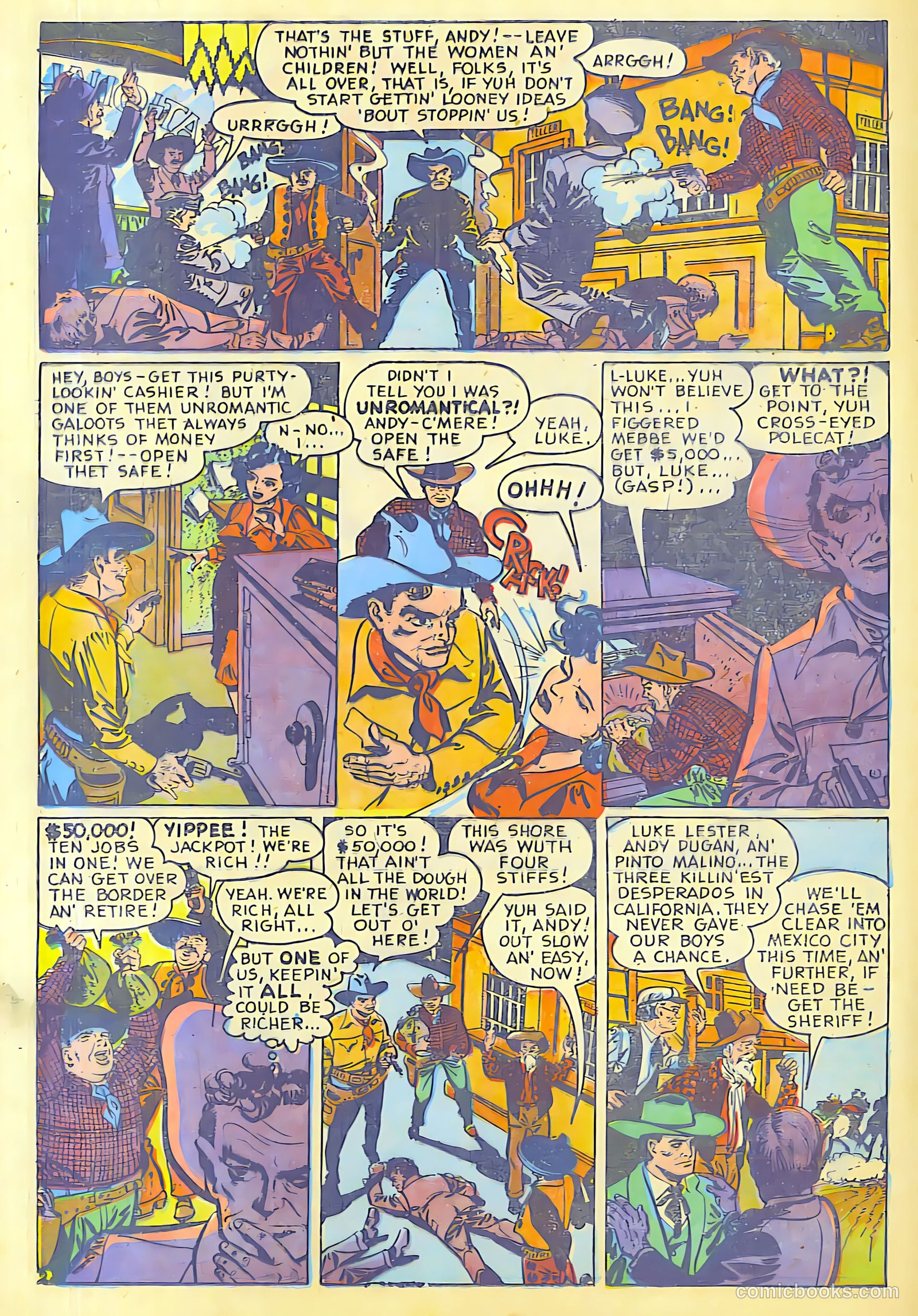 Cow Puncher Comics #5 (1948) — page 19