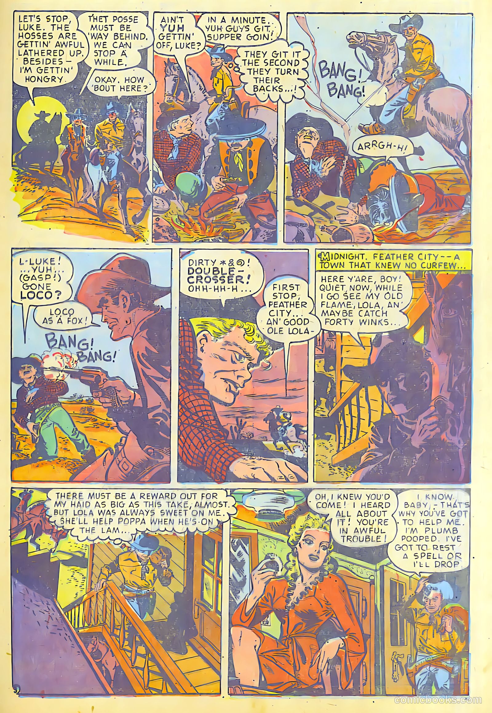 Cow Puncher Comics #5 (1948) — page 20