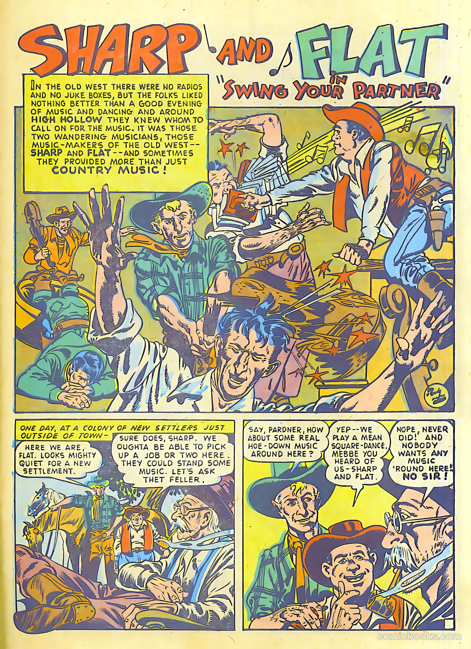 Cow Puncher Comics #5 (1948) — page 24