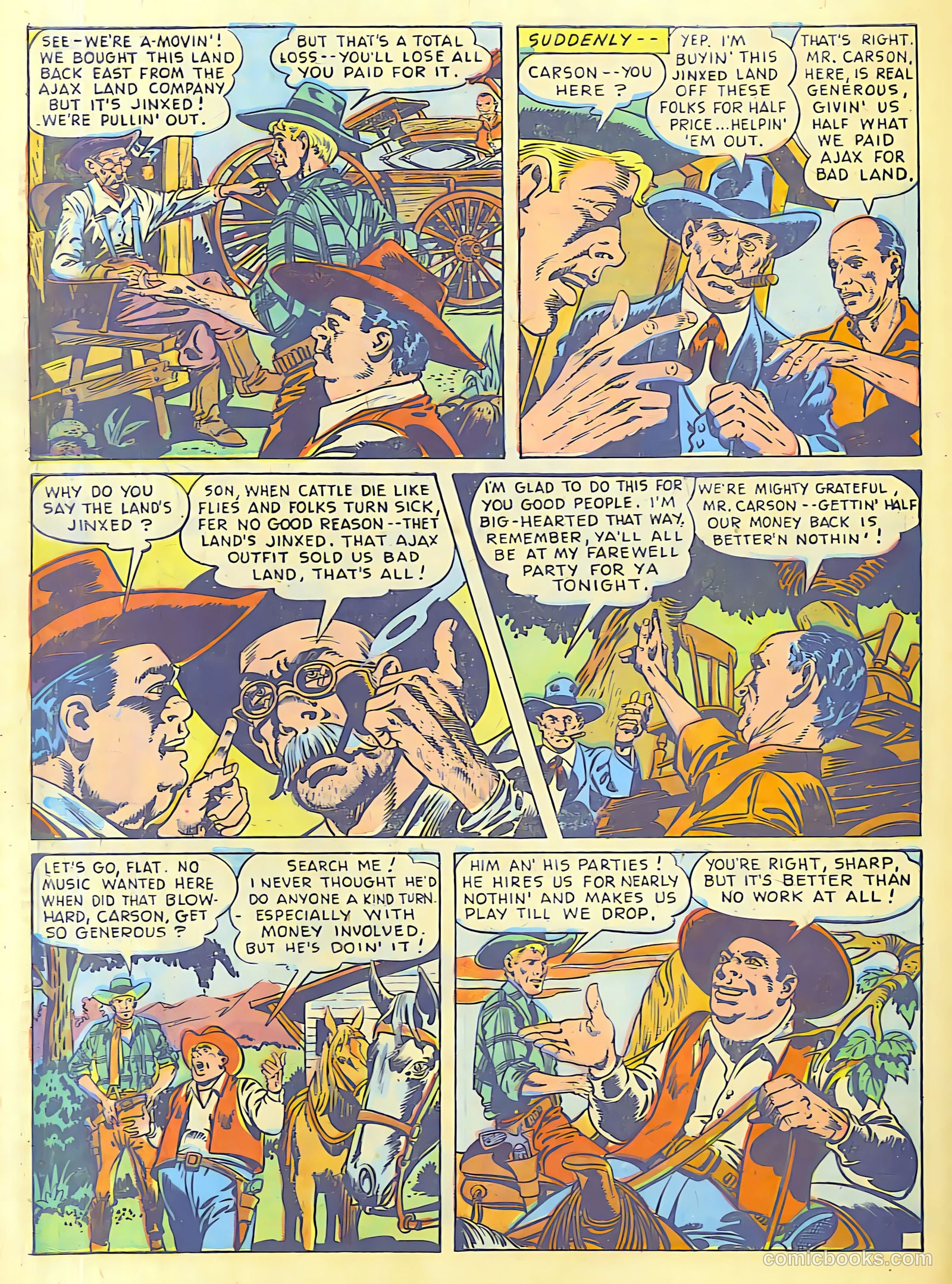 Cow Puncher Comics #5 (1948) — page 25