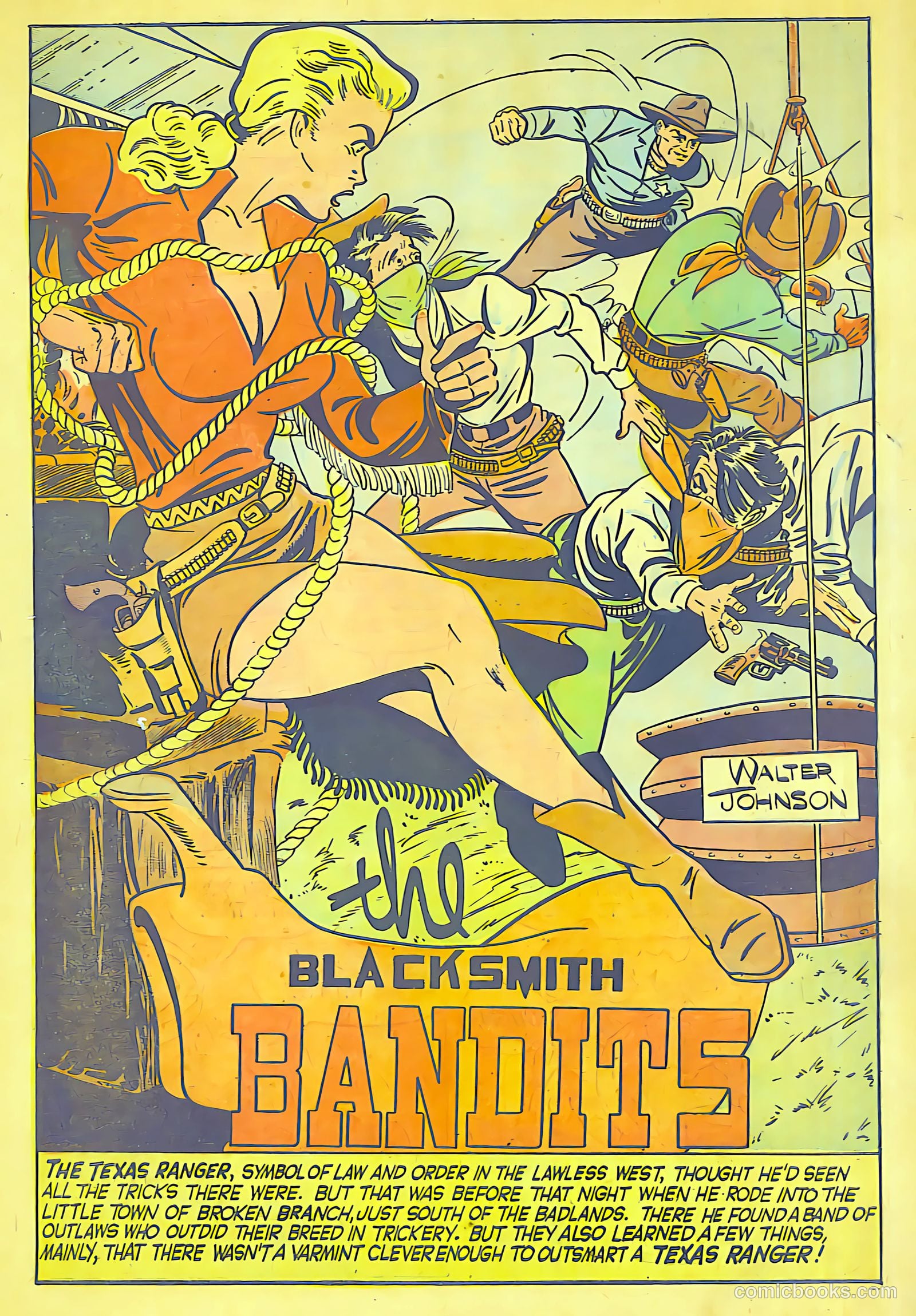 Cow Puncher Comics #6 (1949) — page 2