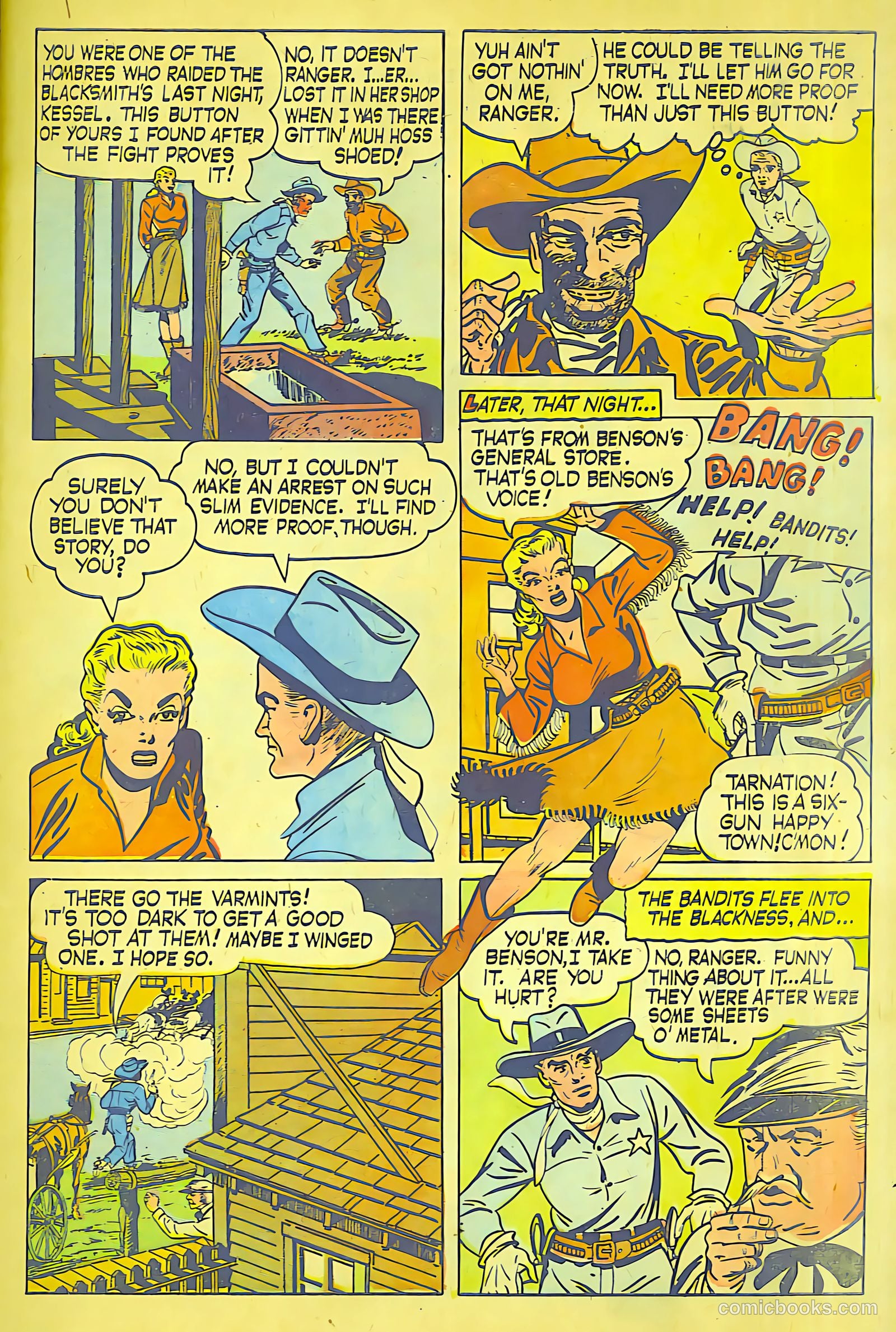 Cow Puncher Comics #6 (1949) — page 6