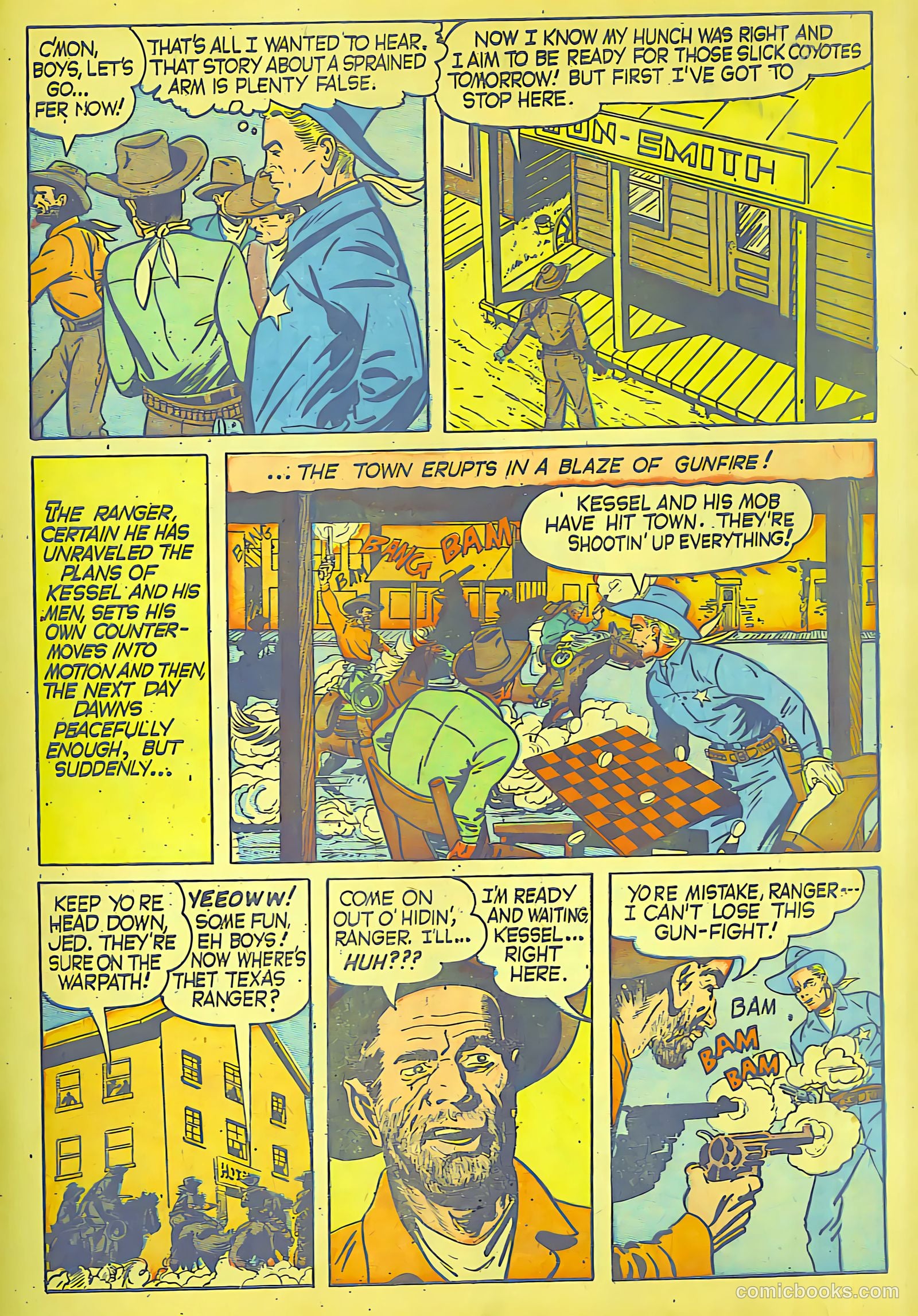 Cow Puncher Comics #6 (1949) — page 8