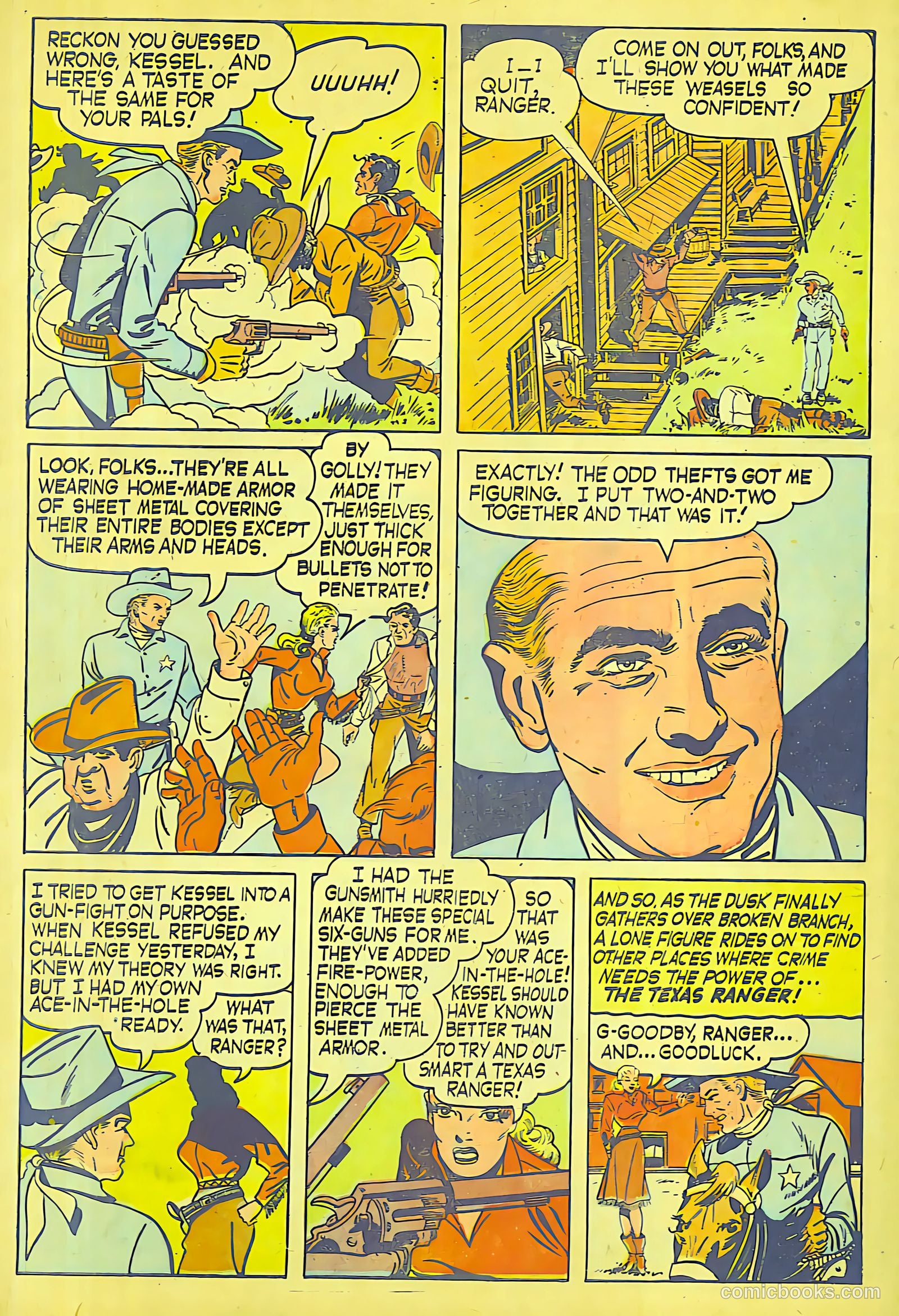 Cow Puncher Comics #6 (1949) — page 9