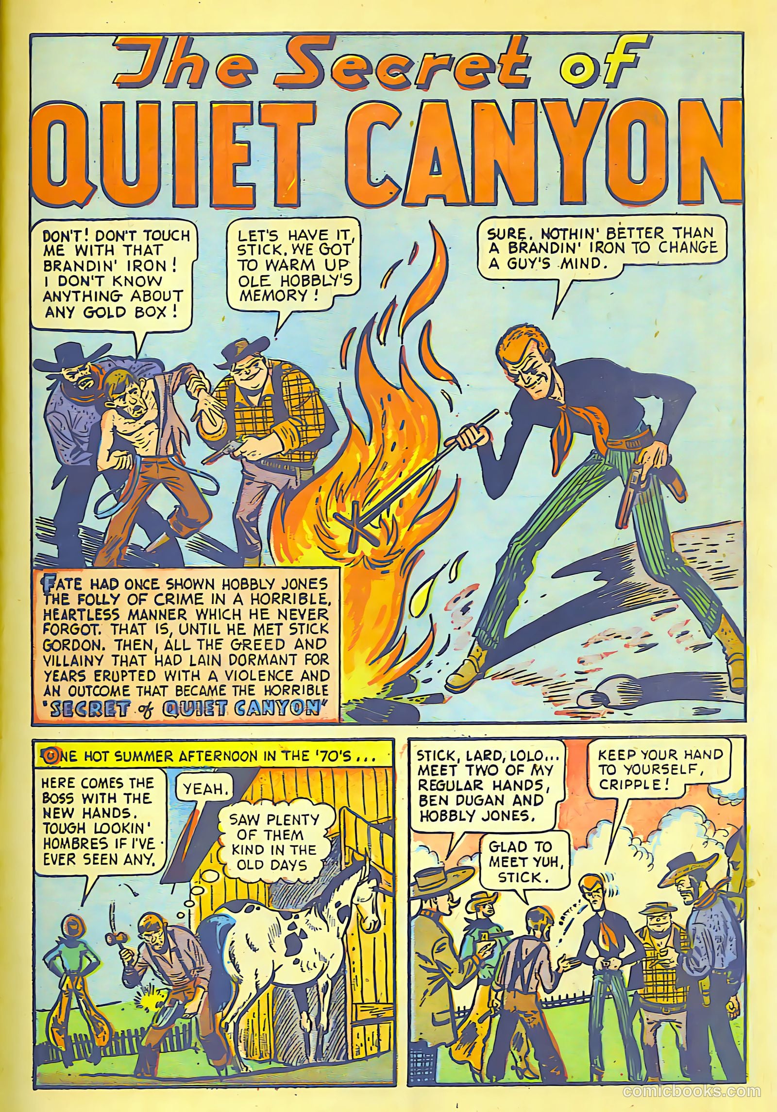 Cow Puncher Comics #6 (1949) — page 10