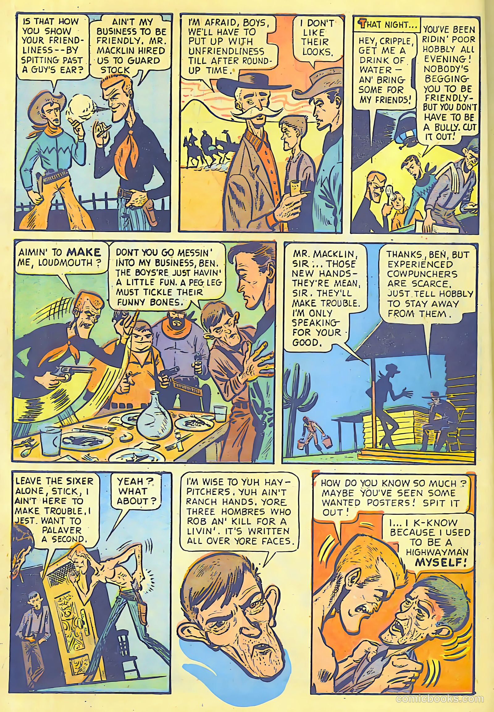 Cow Puncher Comics #6 (1949) — page 11