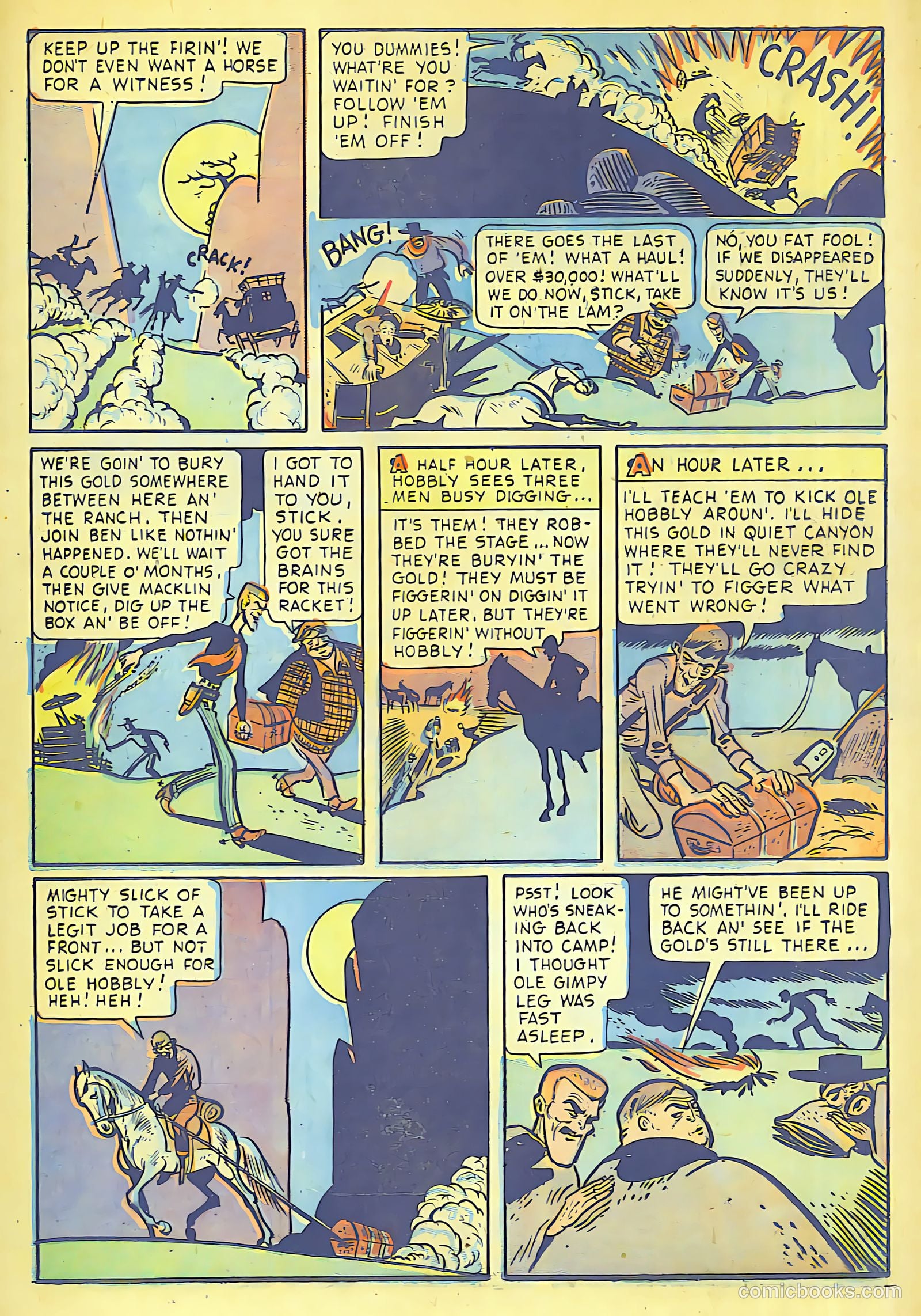 Cow Puncher Comics #6 (1949) — page 14