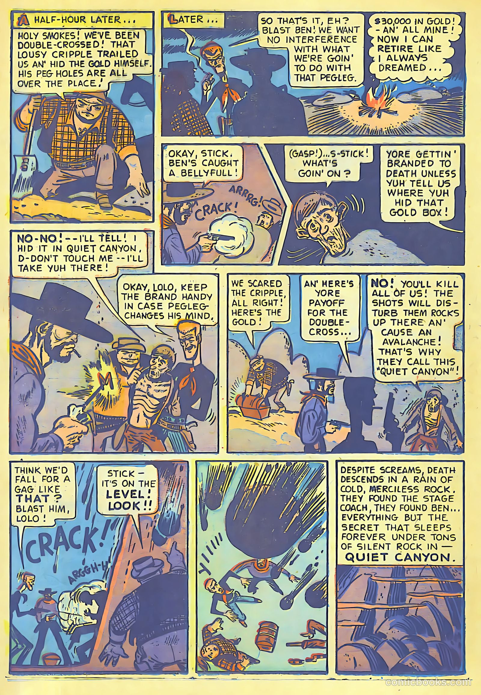 Cow Puncher Comics #6 (1949) — page 15