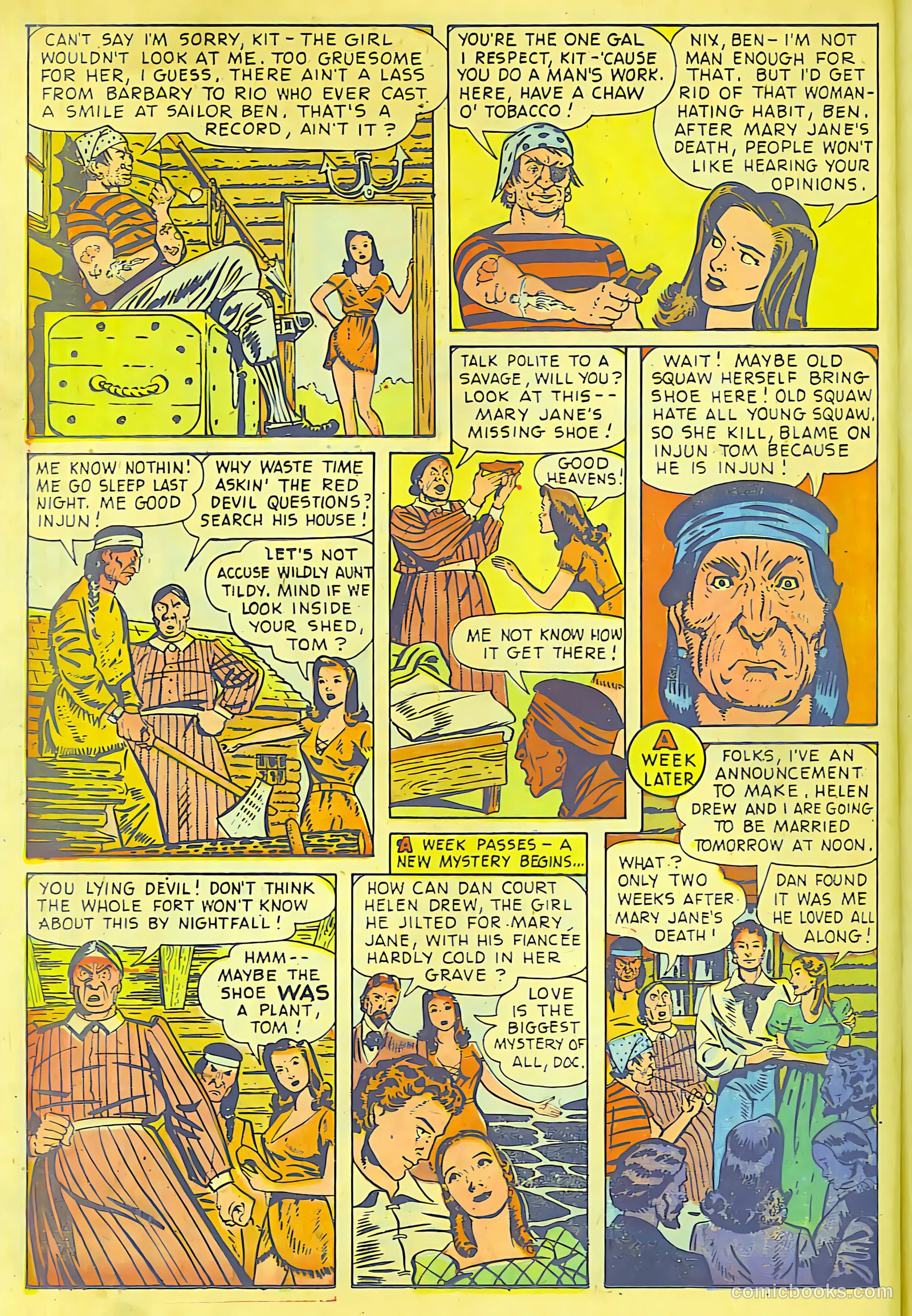 Cow Puncher Comics #6 (1949) — page 20