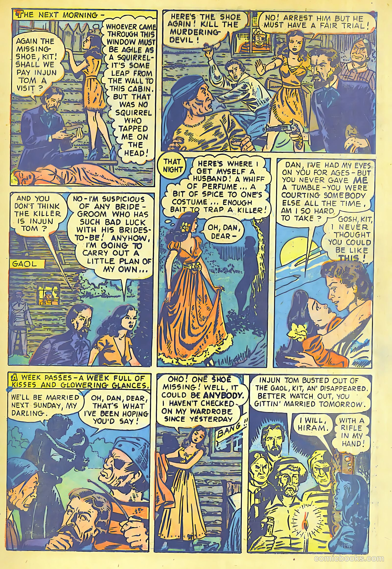 Cow Puncher Comics #6 (1949) — page 23