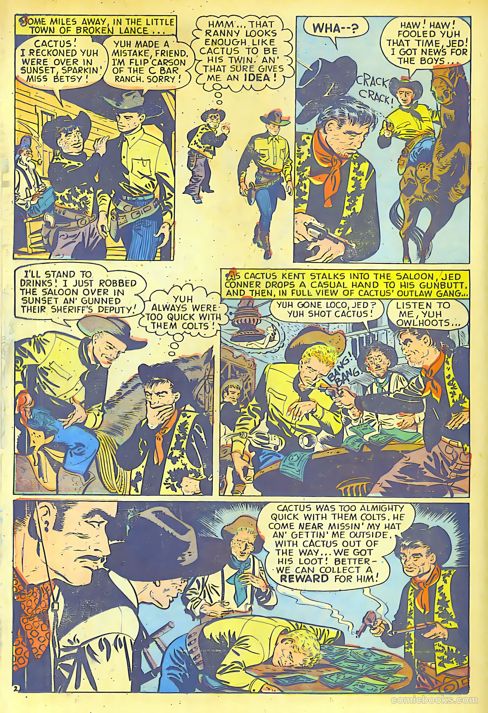 Cow Puncher Comics #6 (1949) — page 26