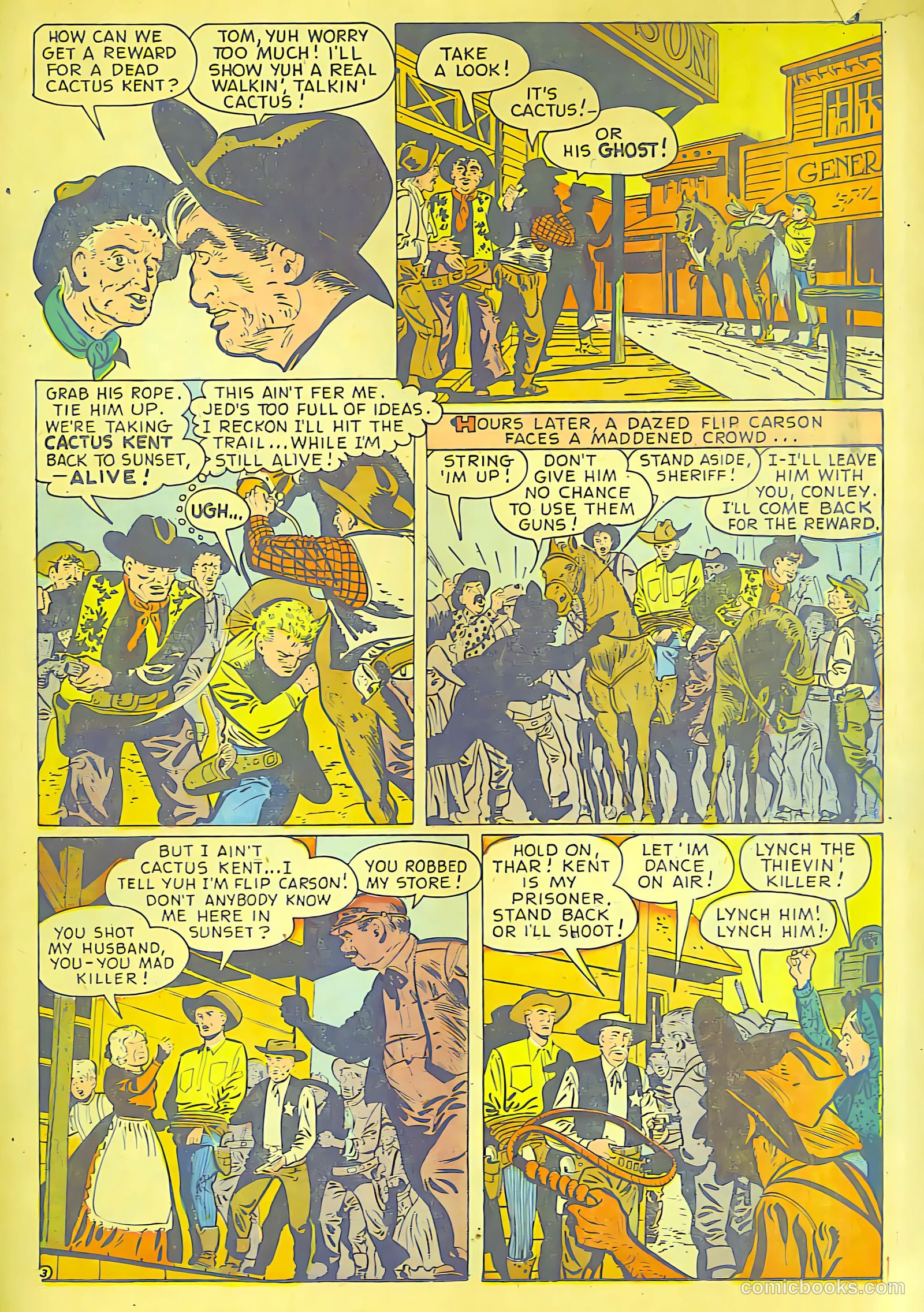 Cow Puncher Comics #6 (1949) — page 27