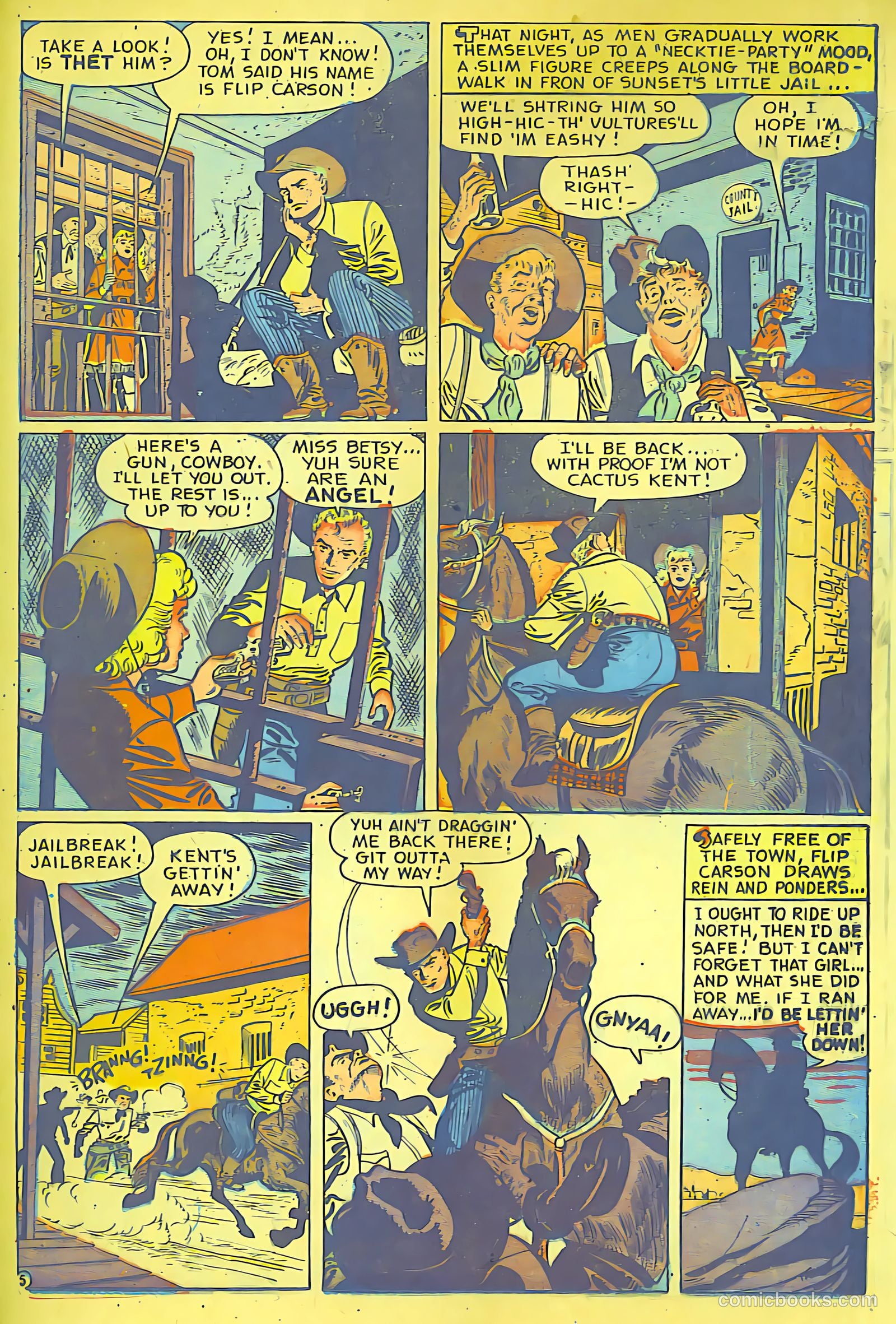 Cow Puncher Comics #6 (1949) — page 29