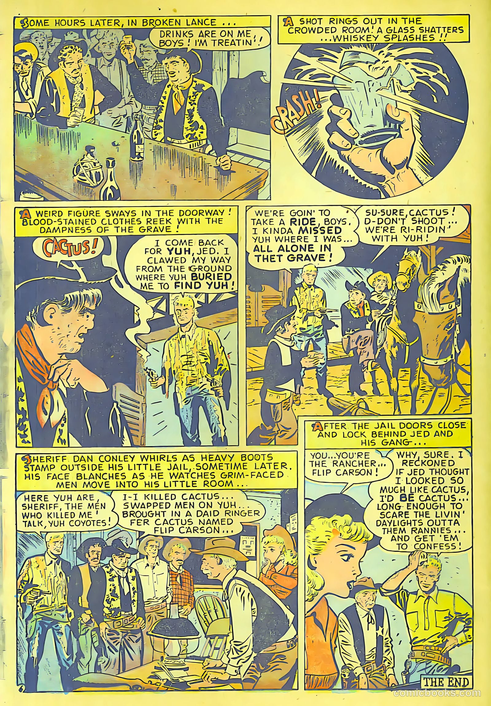Cow Puncher Comics #6 (1949) — page 30