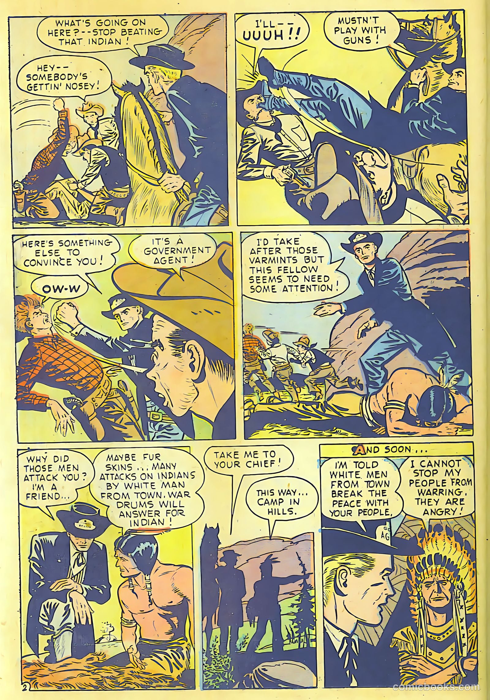 Cow Puncher Comics #6 (1949) — page 33