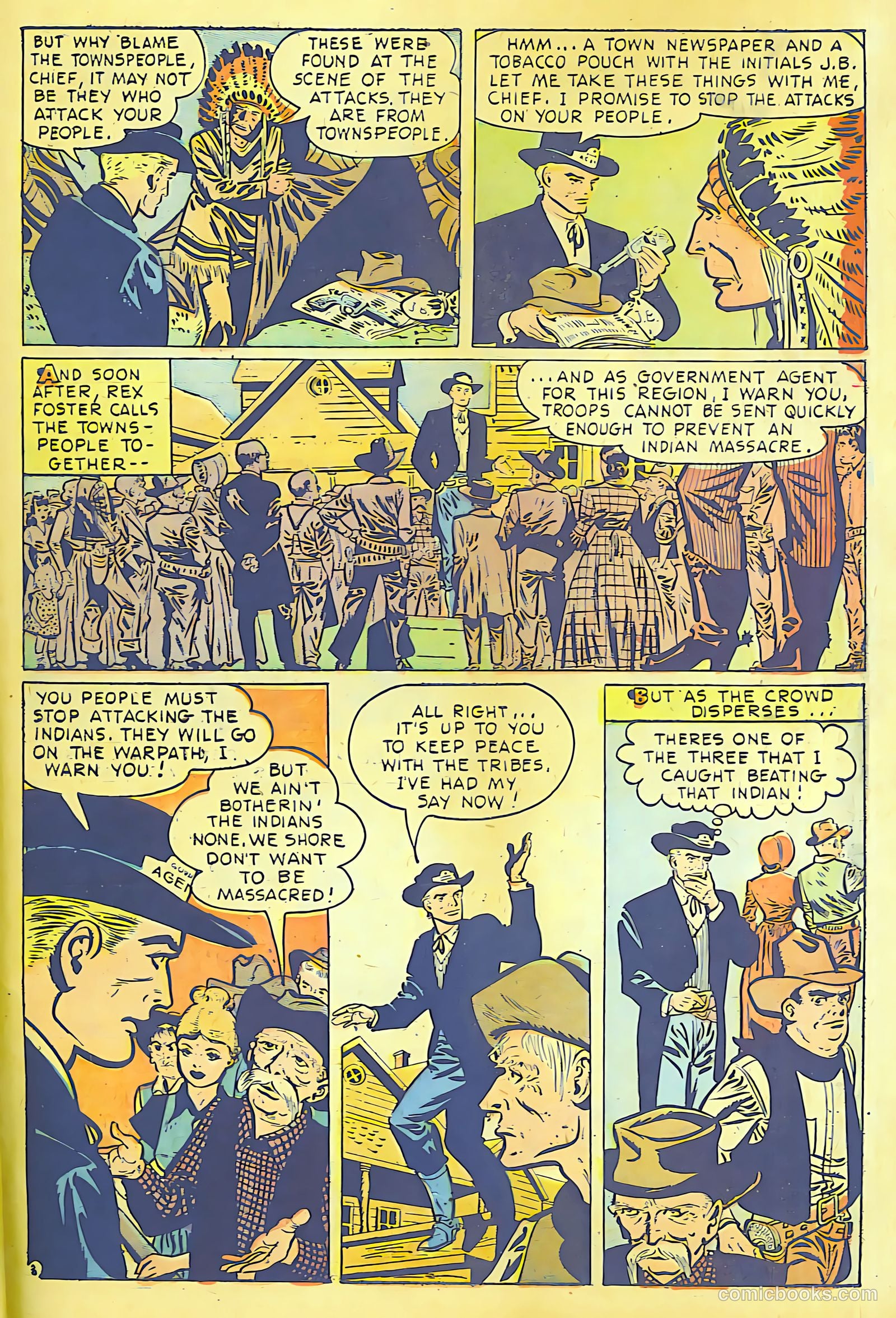 Cow Puncher Comics #6 (1949) — page 34