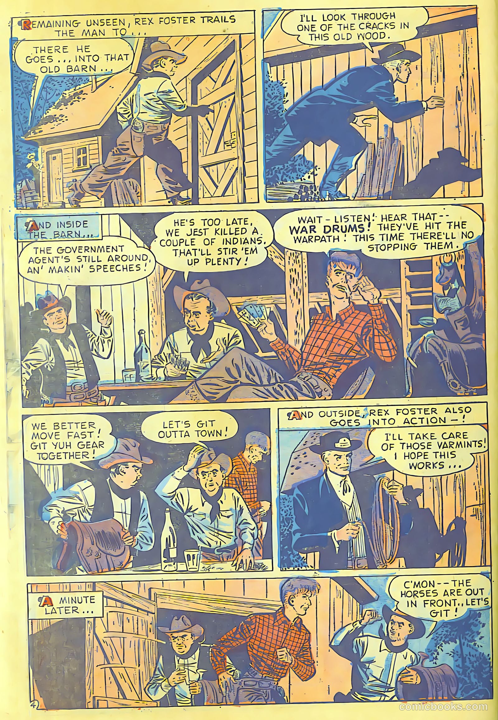 Cow Puncher Comics #6 (1949) — page 35