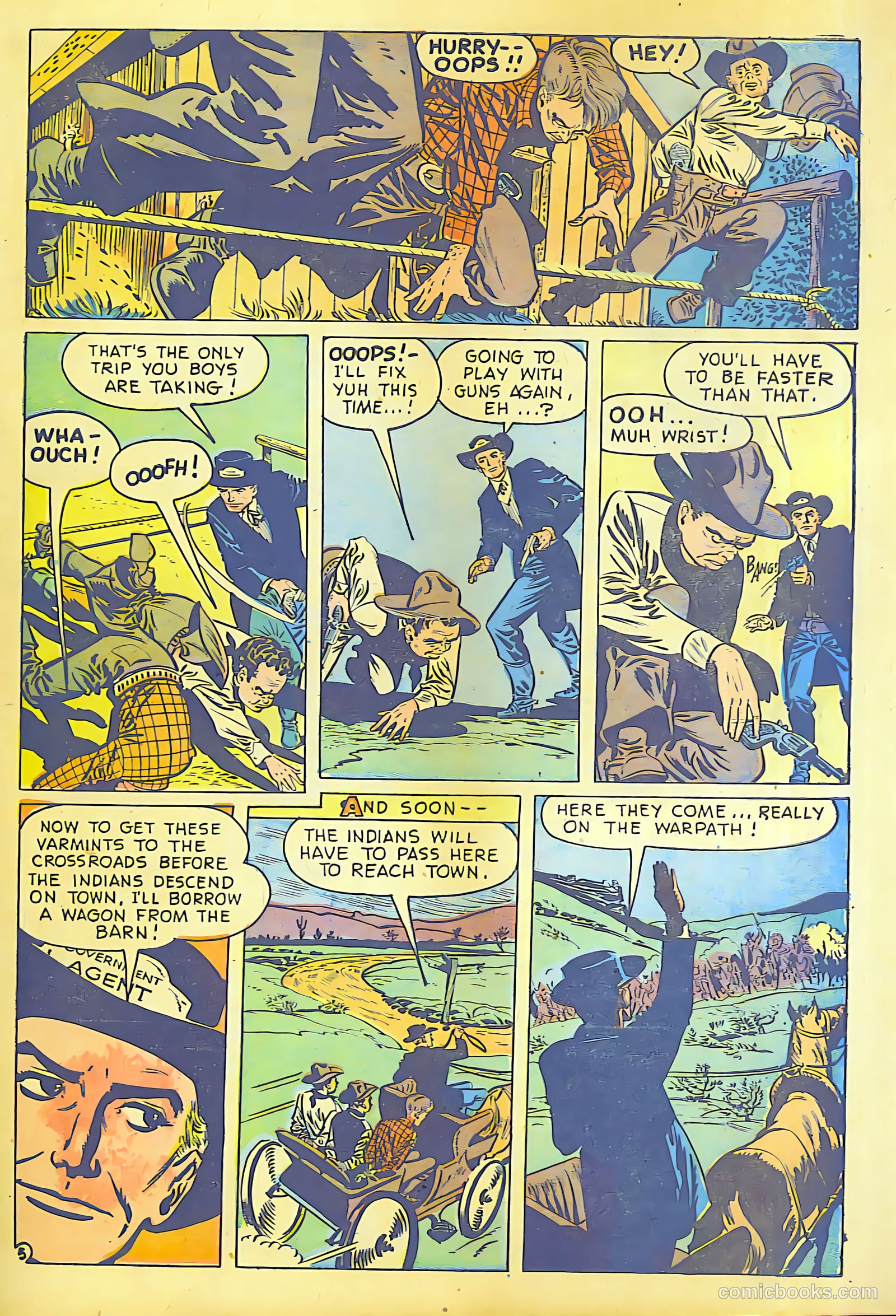 Cow Puncher Comics #6 (1949) — page 36